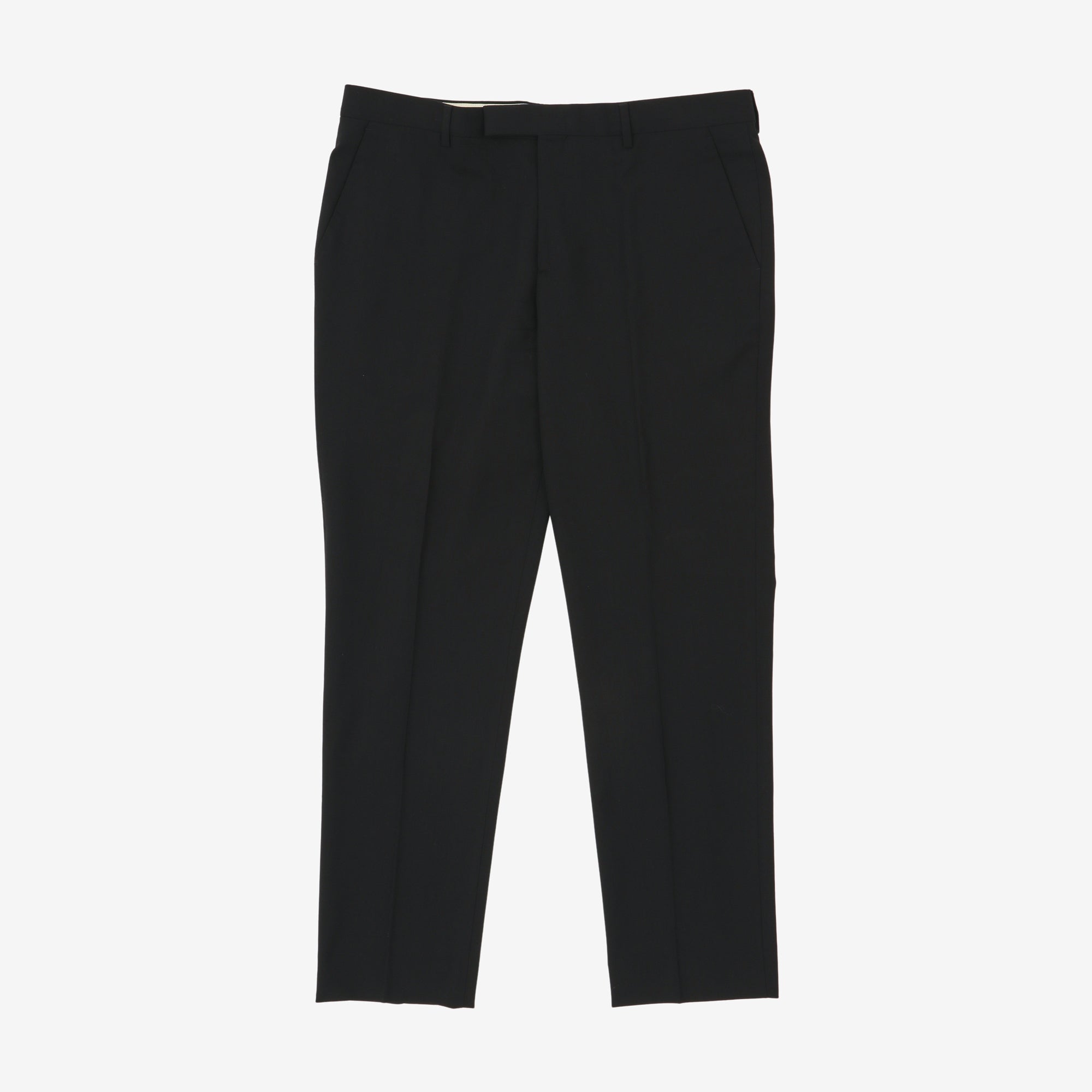 Wool Pleated Trousers (36W X 30L)
