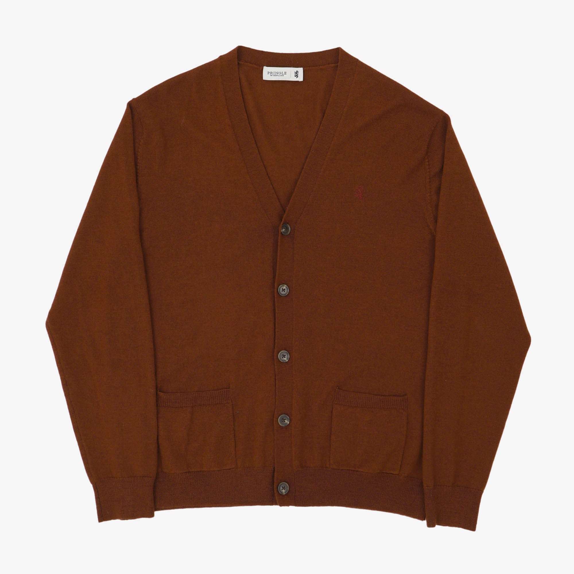 Wool V Neck Cardigan