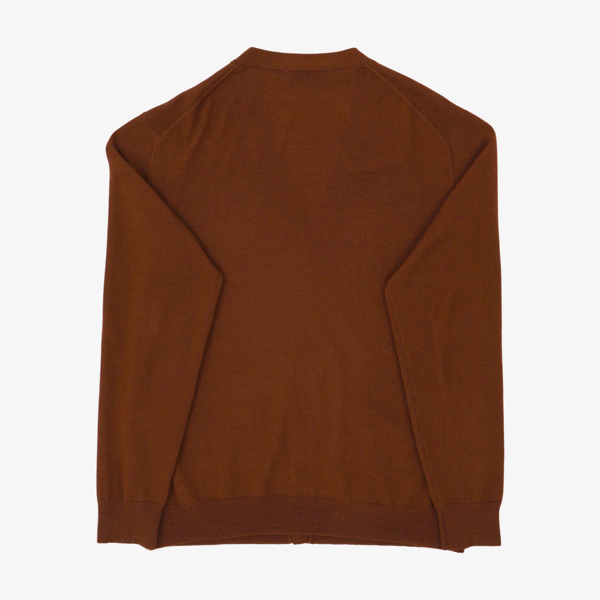 Wool V Neck Cardigan
