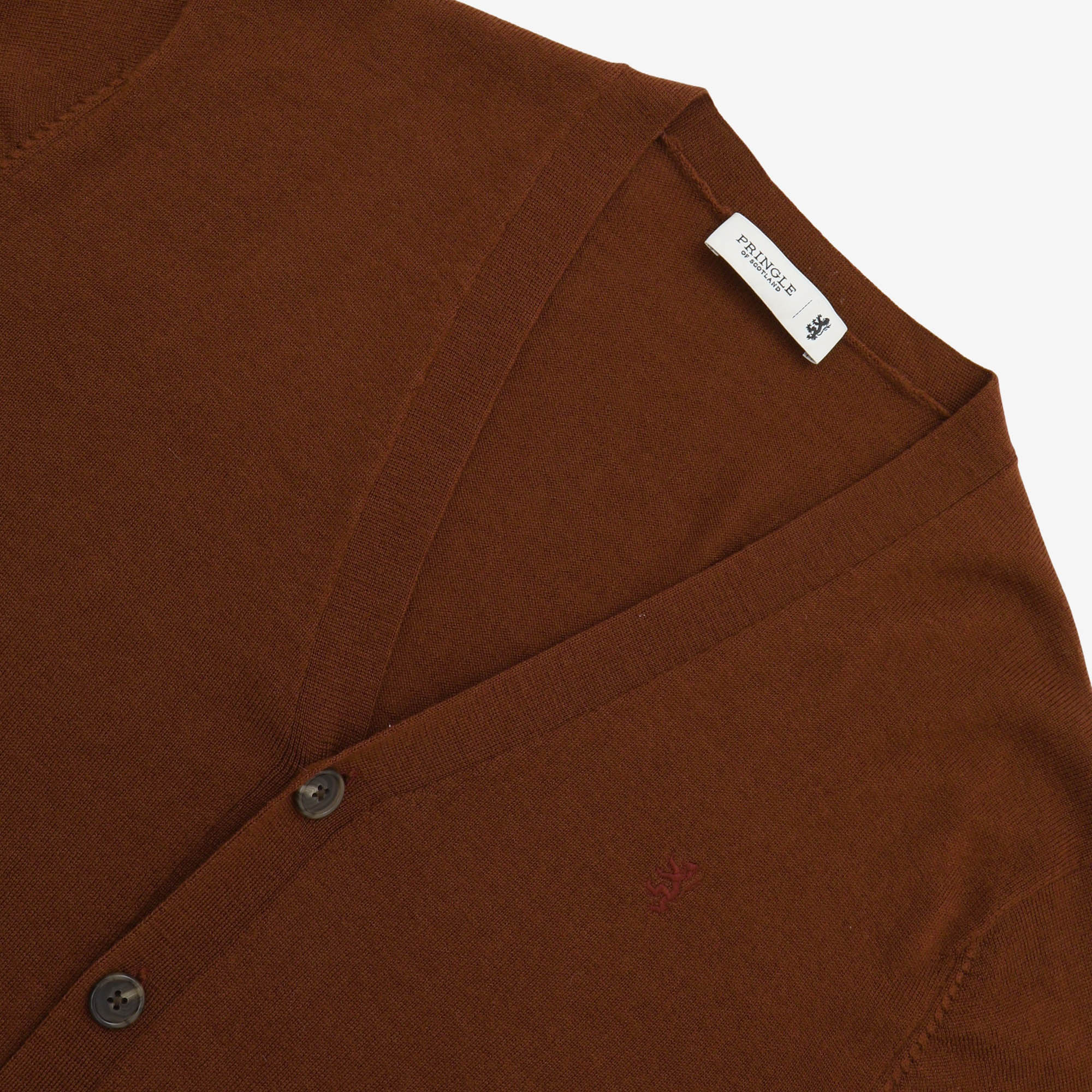 Wool V Neck Cardigan