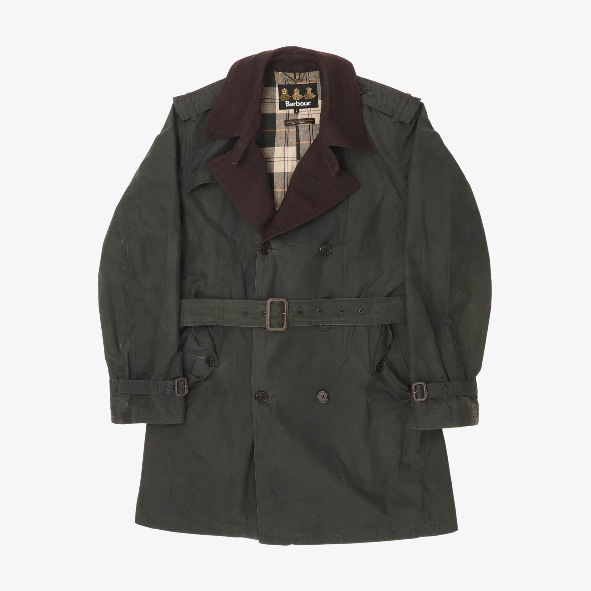 Vintage A600 Waxed Trench Coat