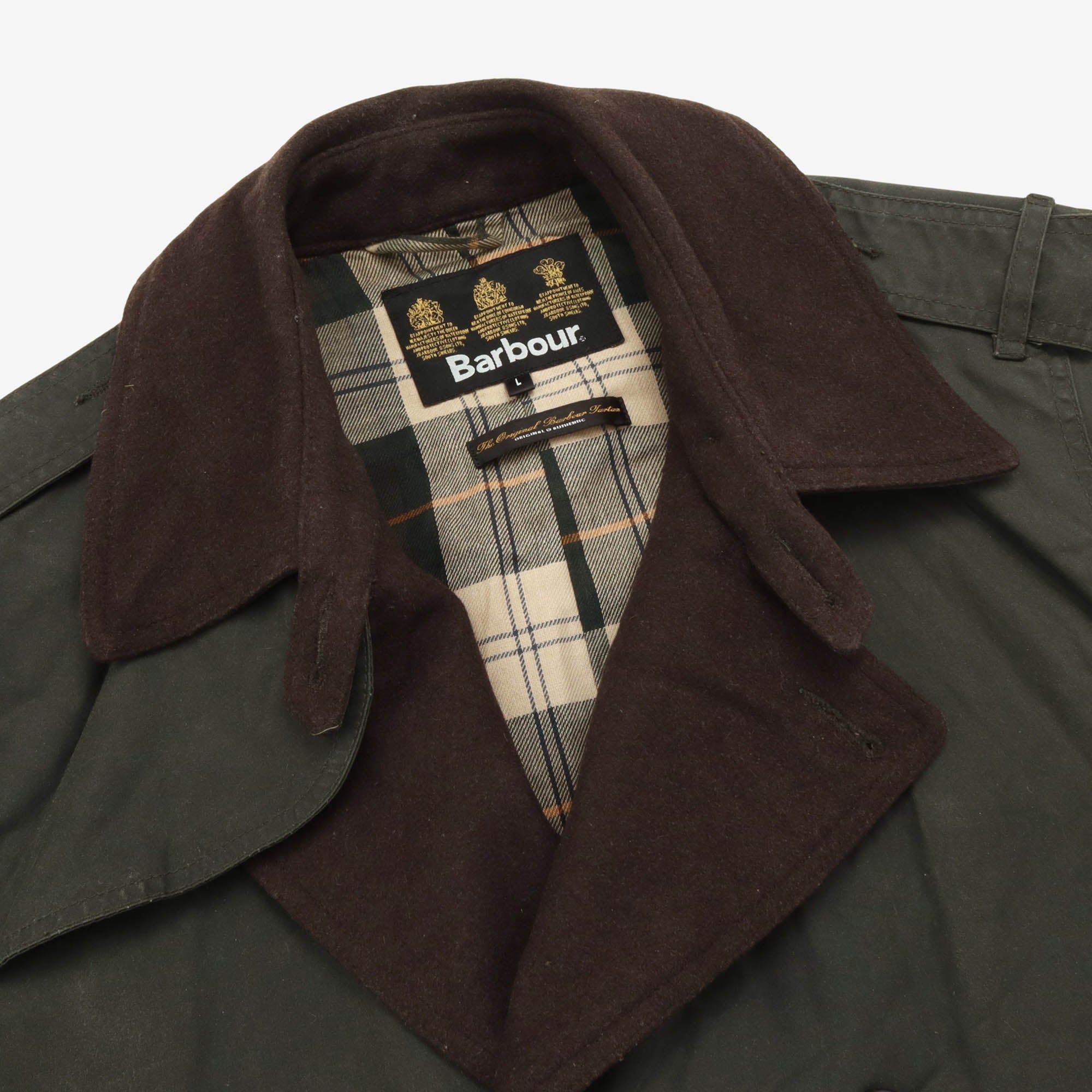 Vintage A600 Waxed Trench Coat