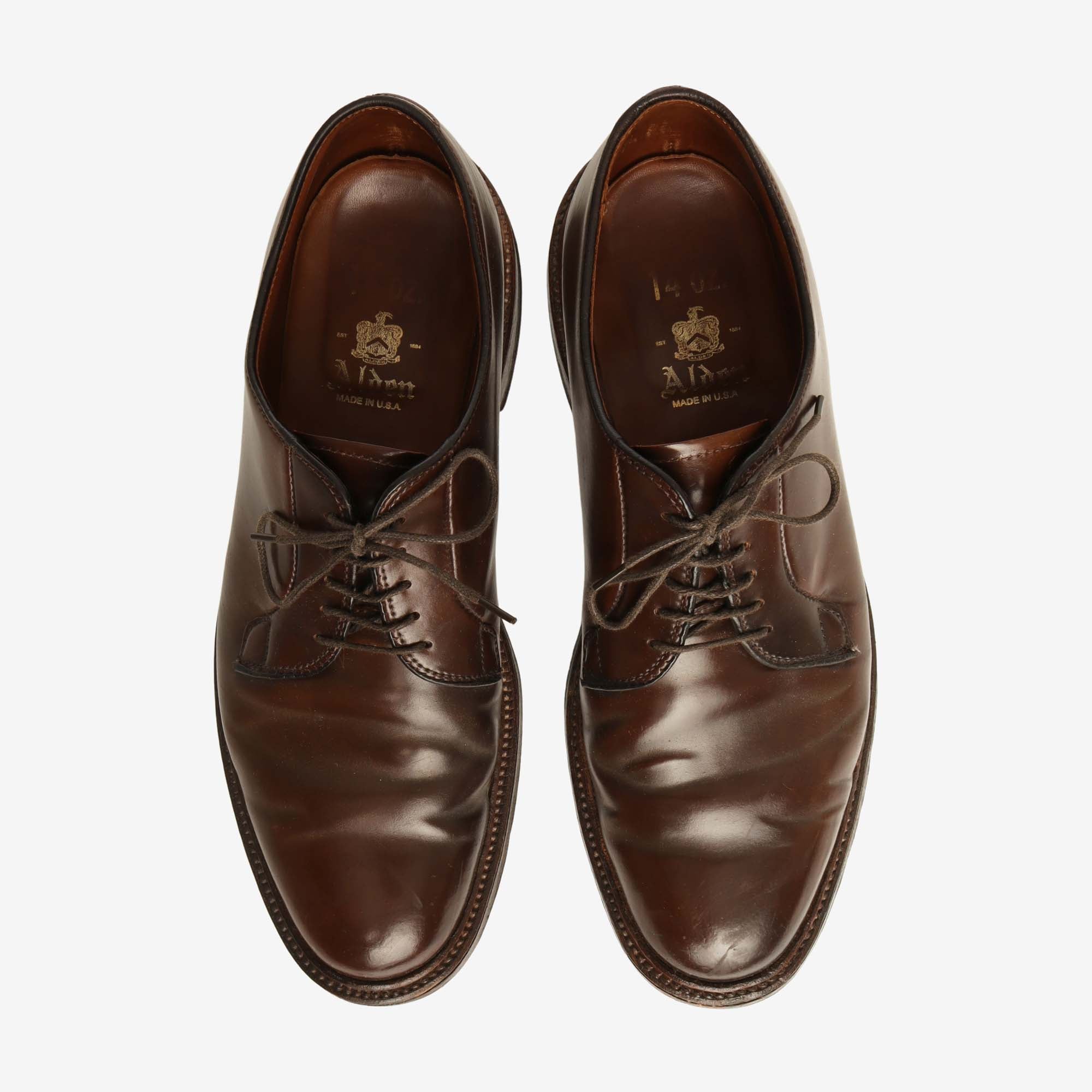 5610 Cigar Cordovan Plain Toe Blucher (14oz Berlin)