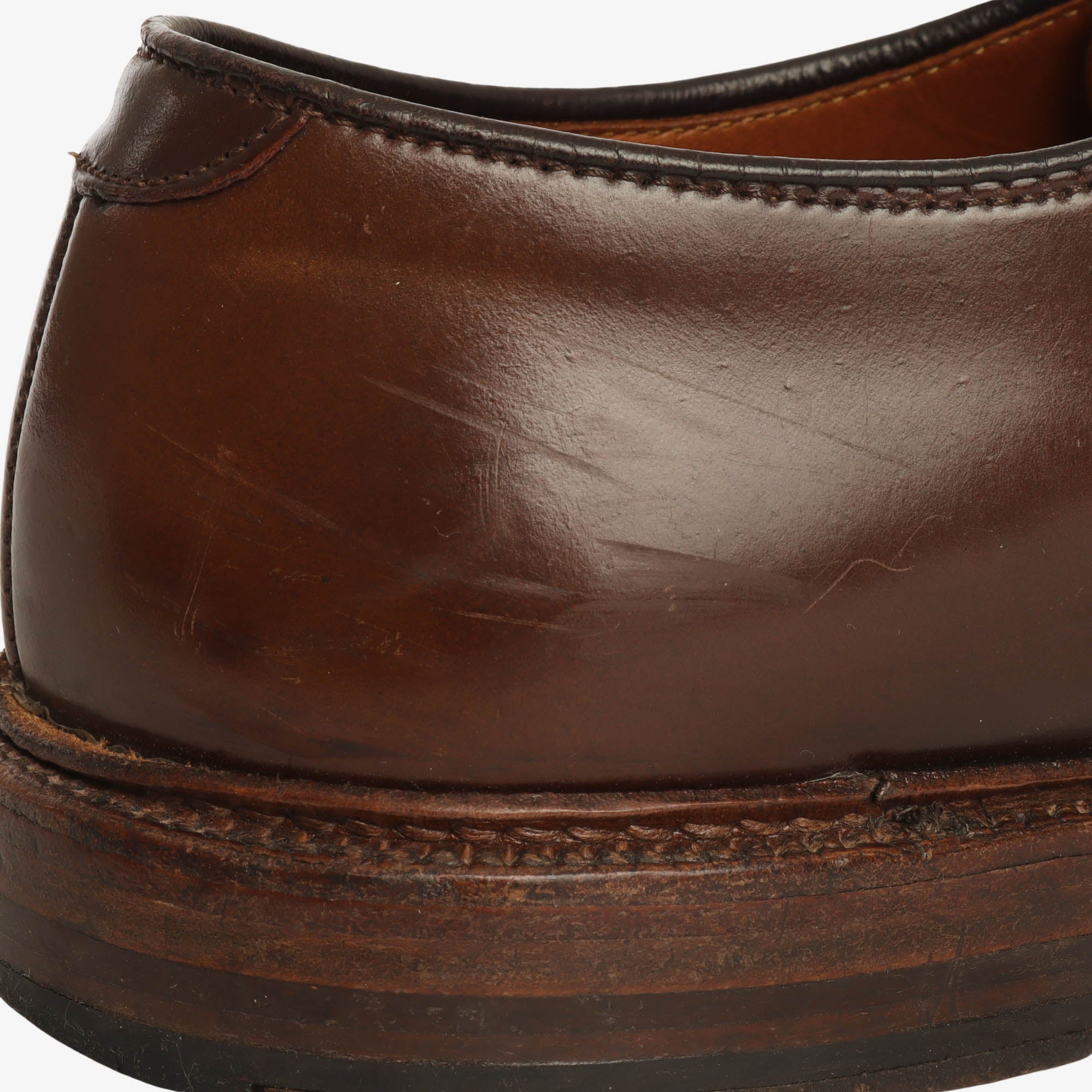 5610 Cigar Cordovan Plain Toe Blucher (14oz Berlin)