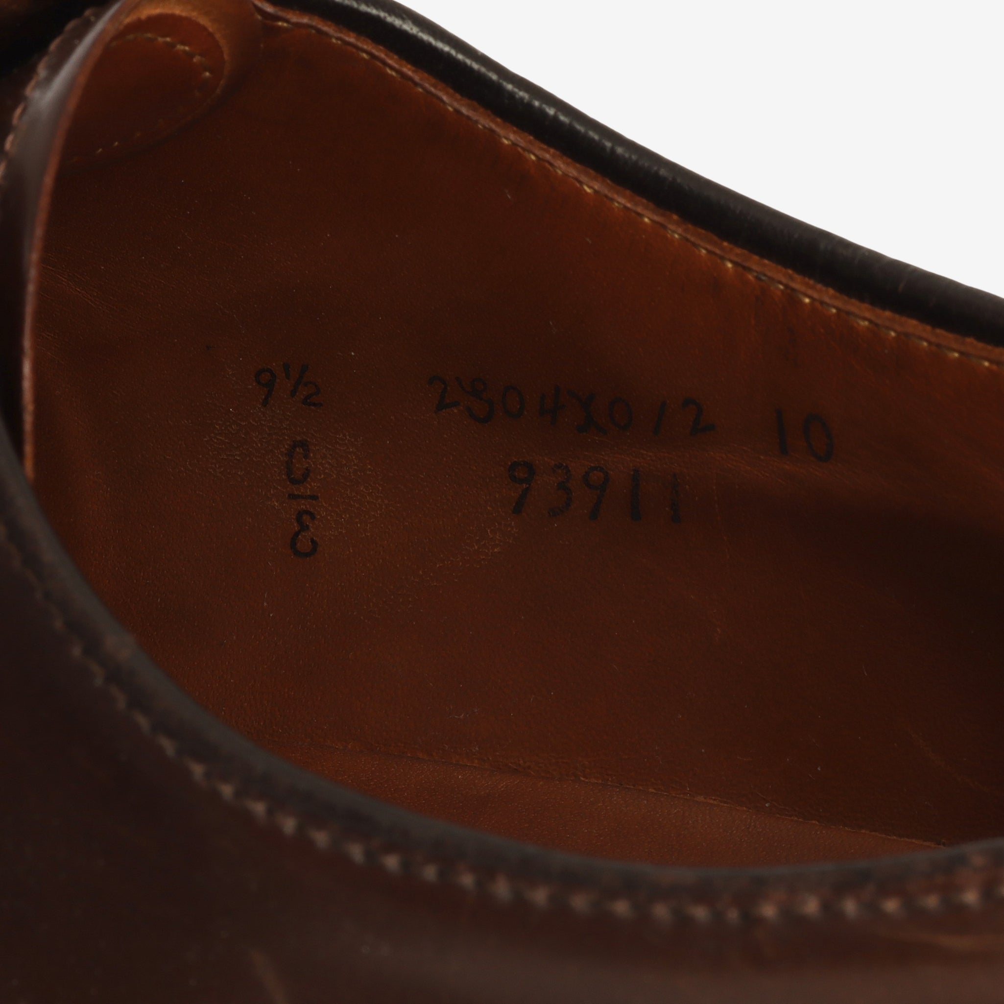 5610 Cigar Cordovan Plain Toe Blucher (14oz Berlin)