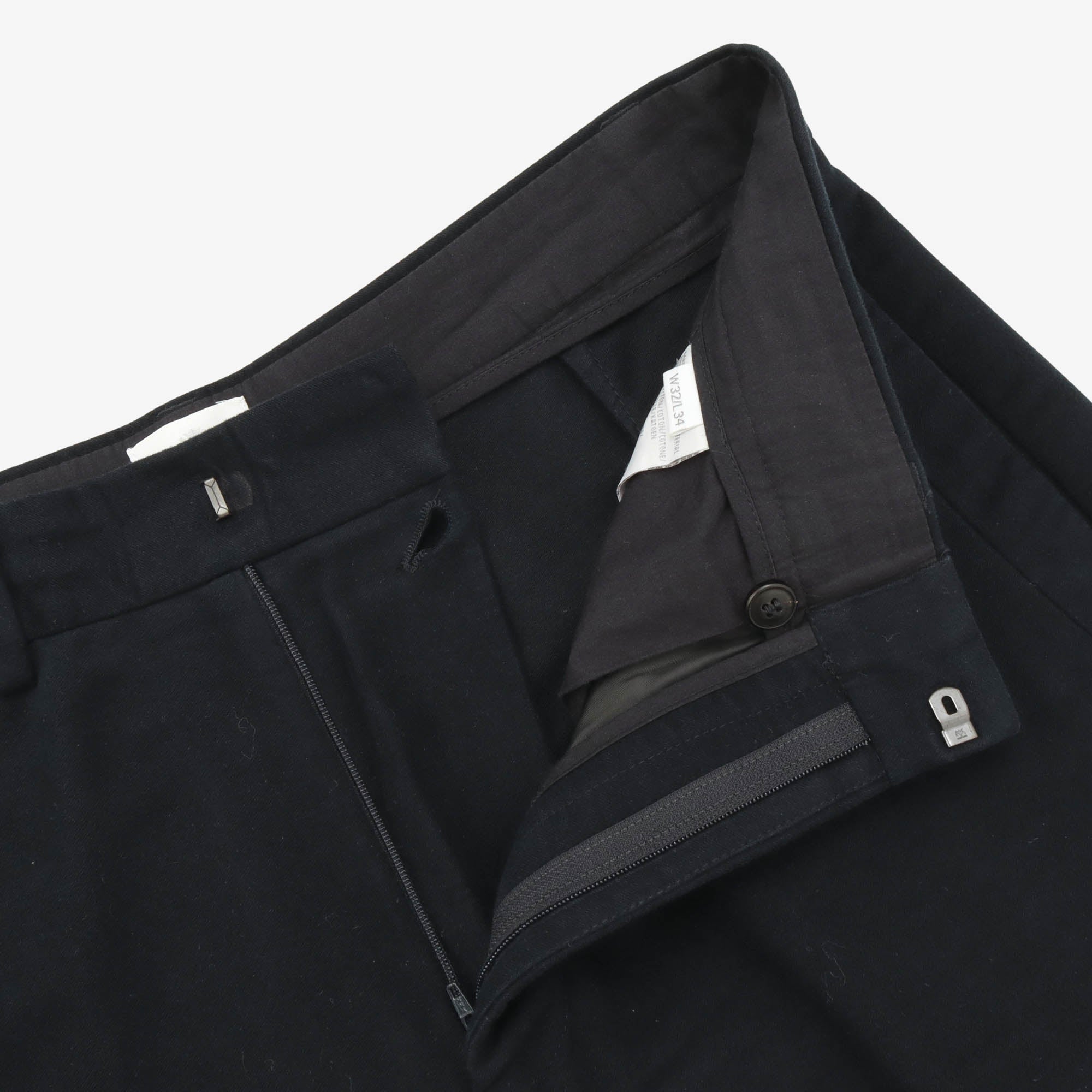 Pleated Twill Trousers (32W X 33L)