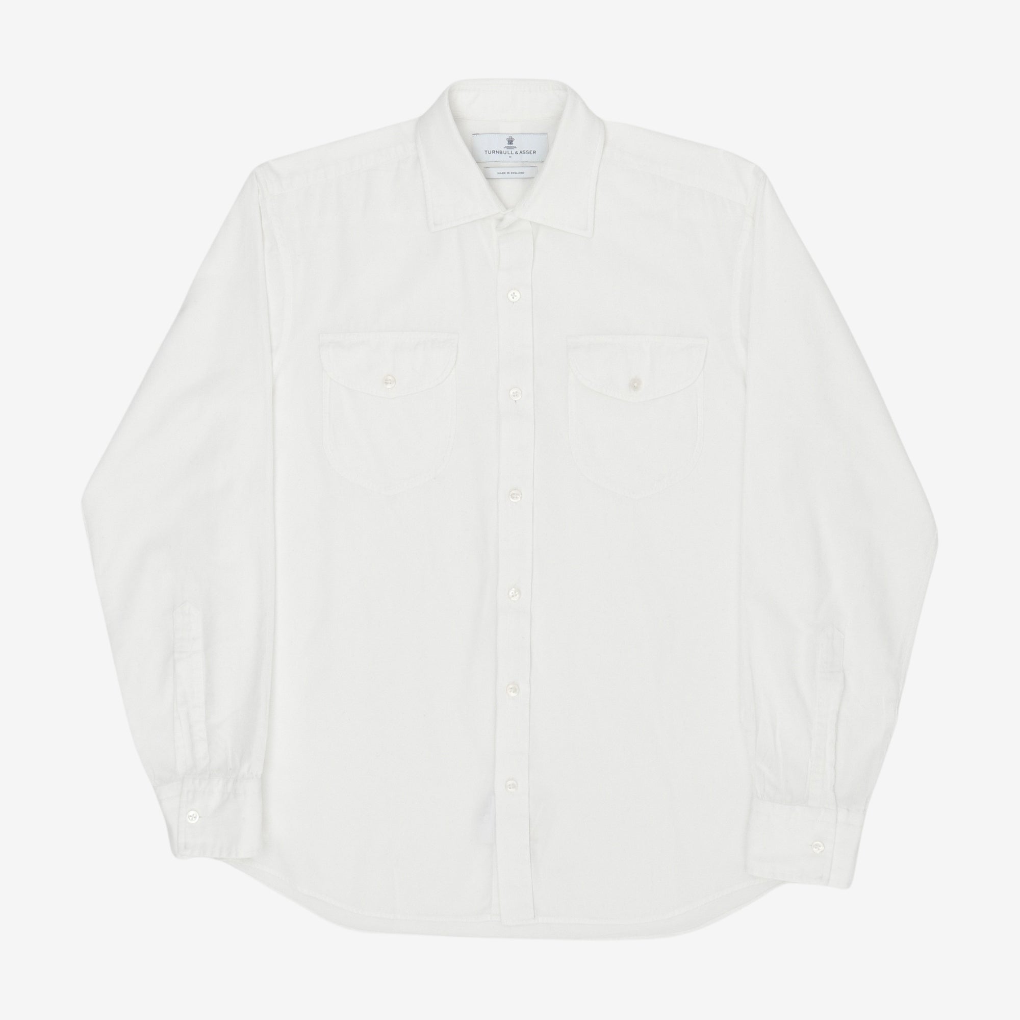 Corduroy Needlepoint Teardrop Shirt