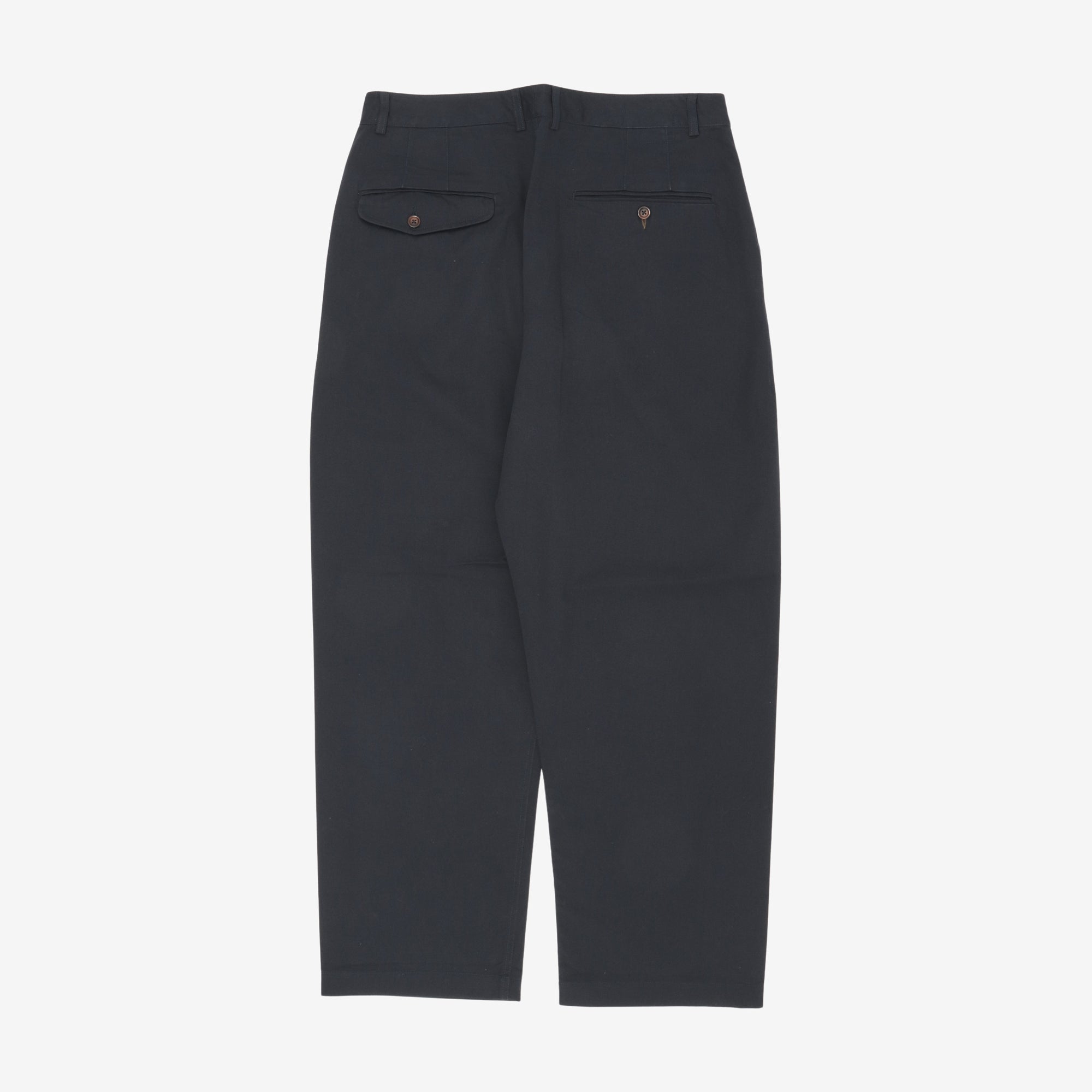 Twill Double Pleat Trousers (32W X 32L)