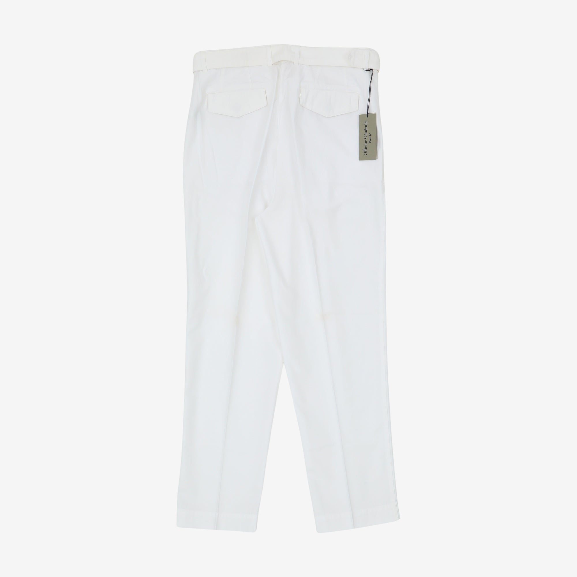 Luigi Tapered Pleated Chino (35W X 29.5L)