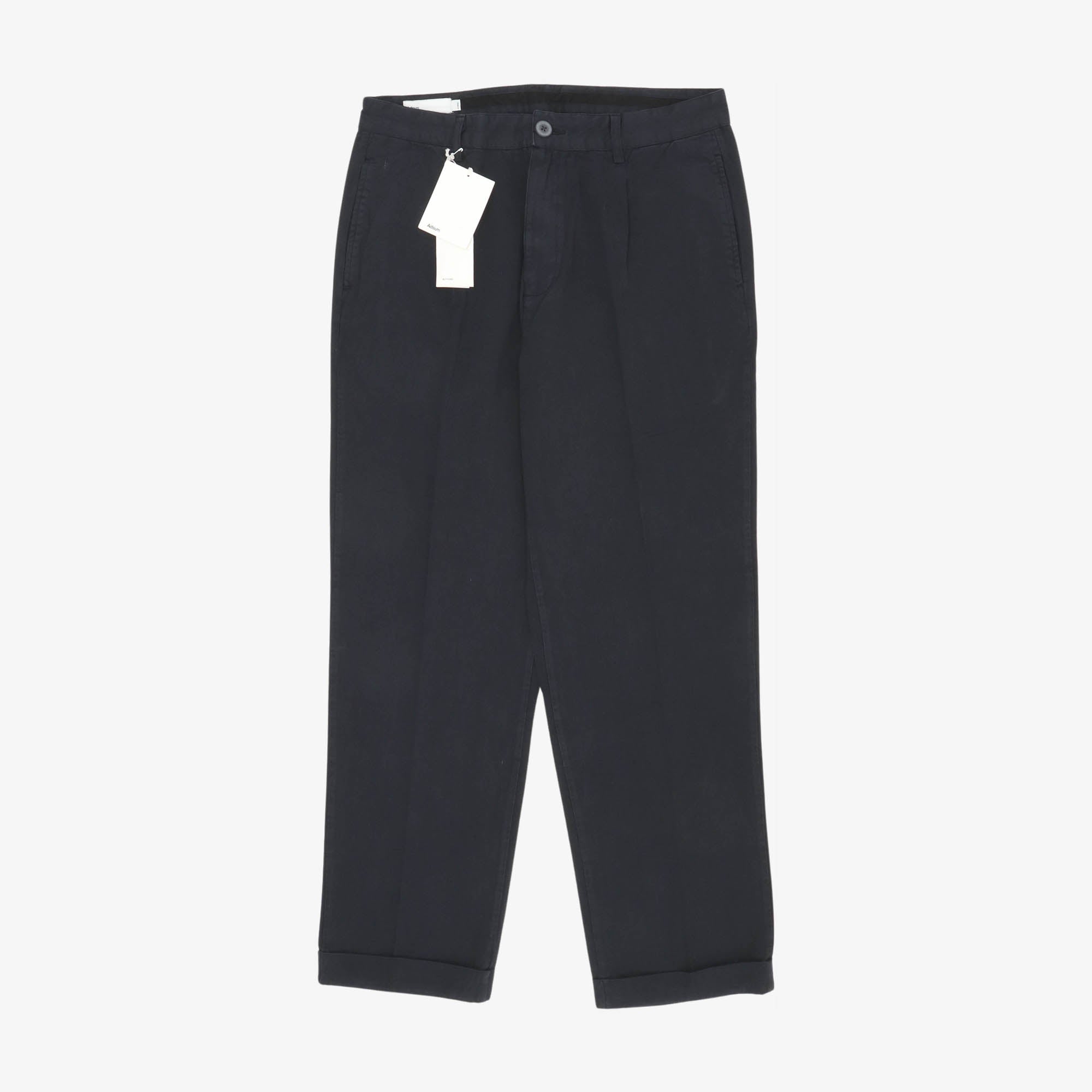 Relaxed Pleated Trousers (34W X 31L)