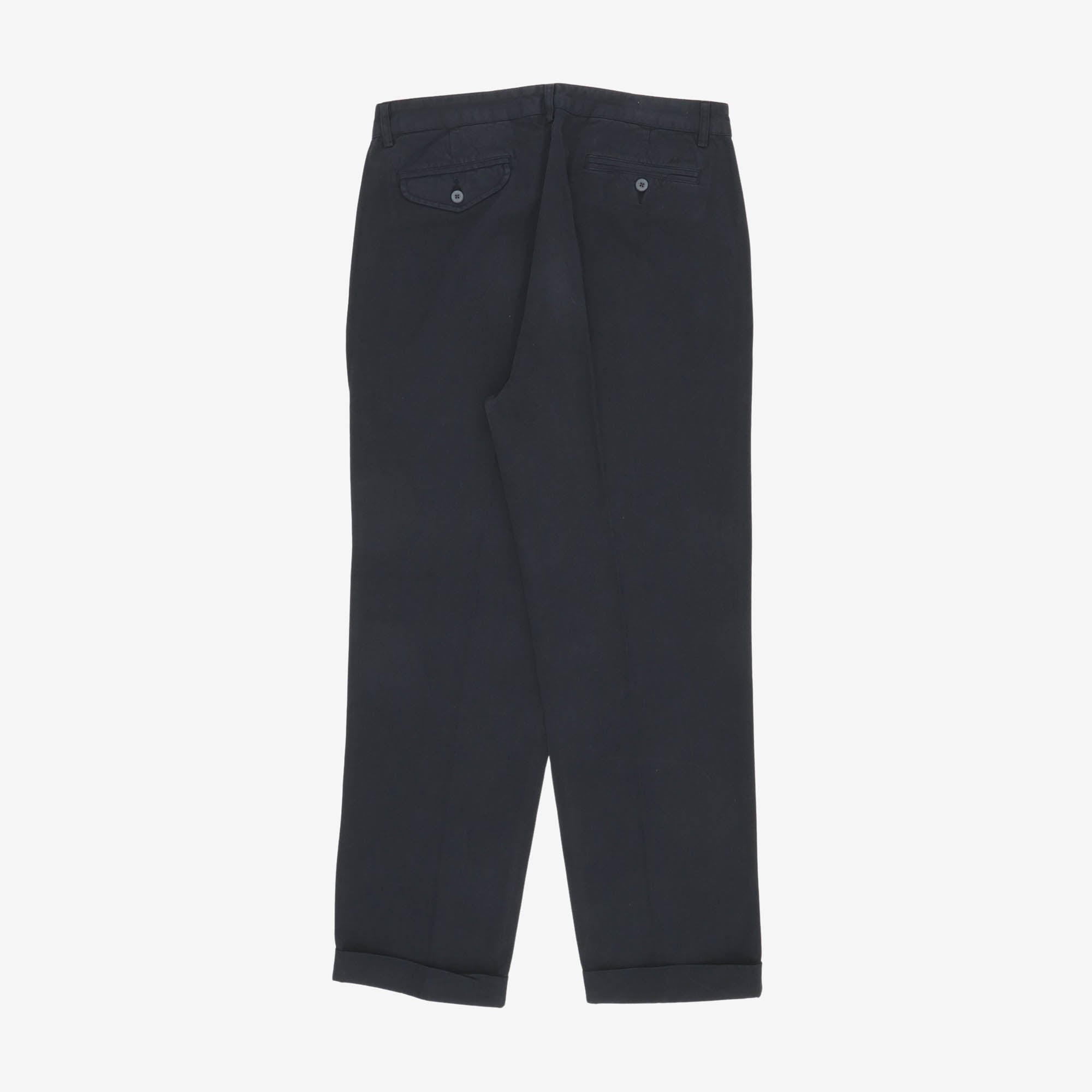 Relaxed Pleated Trousers (34W X 31L)