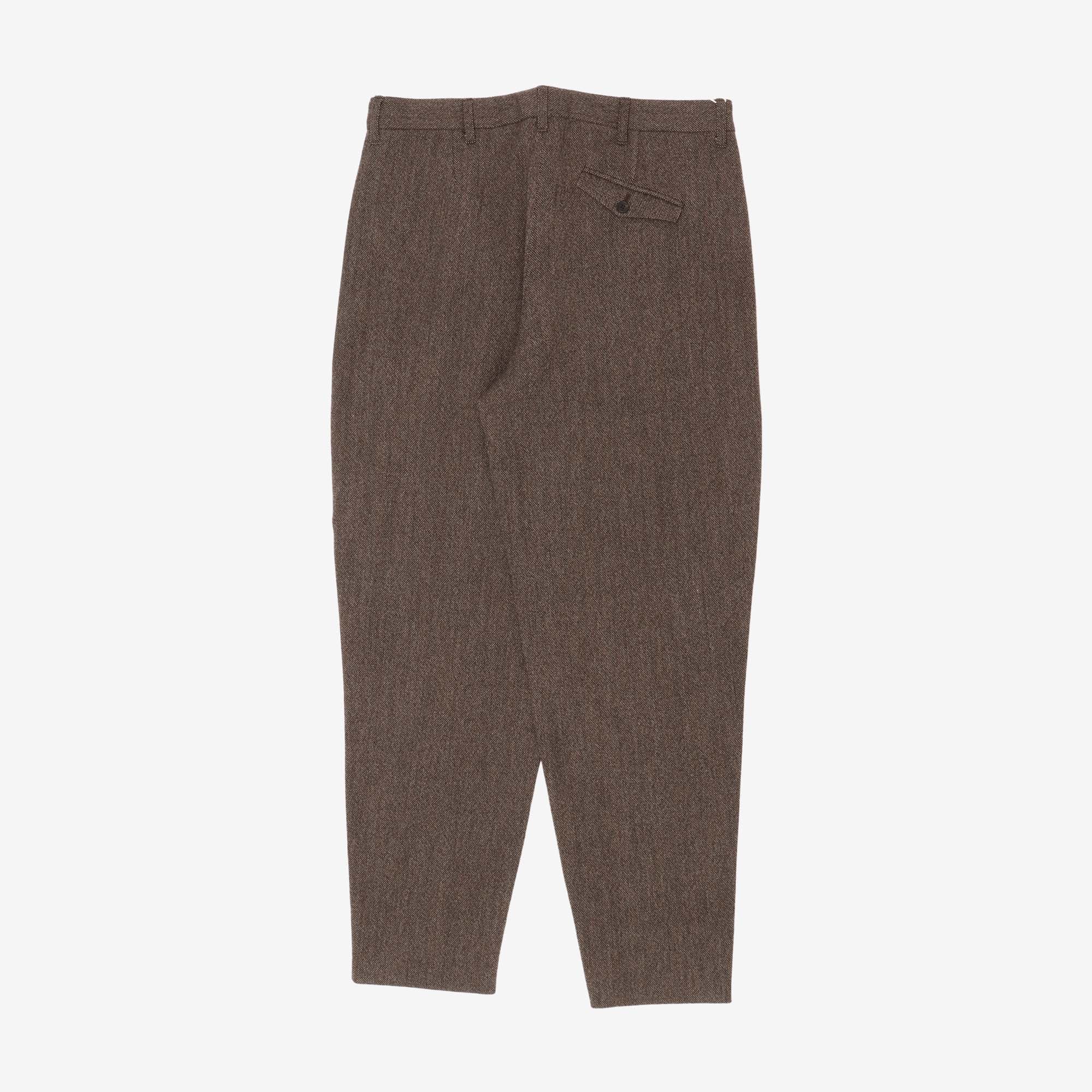 Pleated Wool Trousers (36W X 32L)