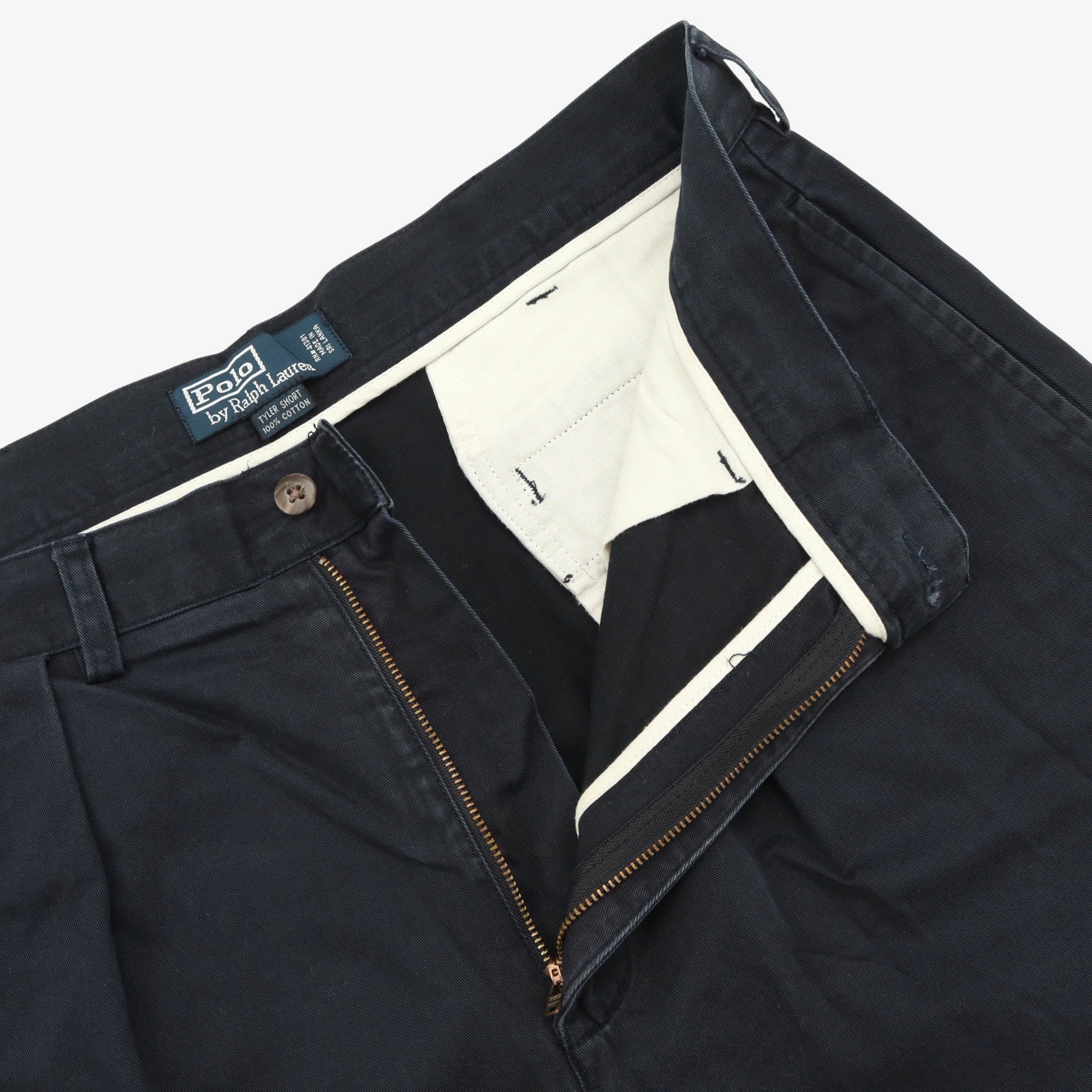 Pleated Chino Shorts (34W)