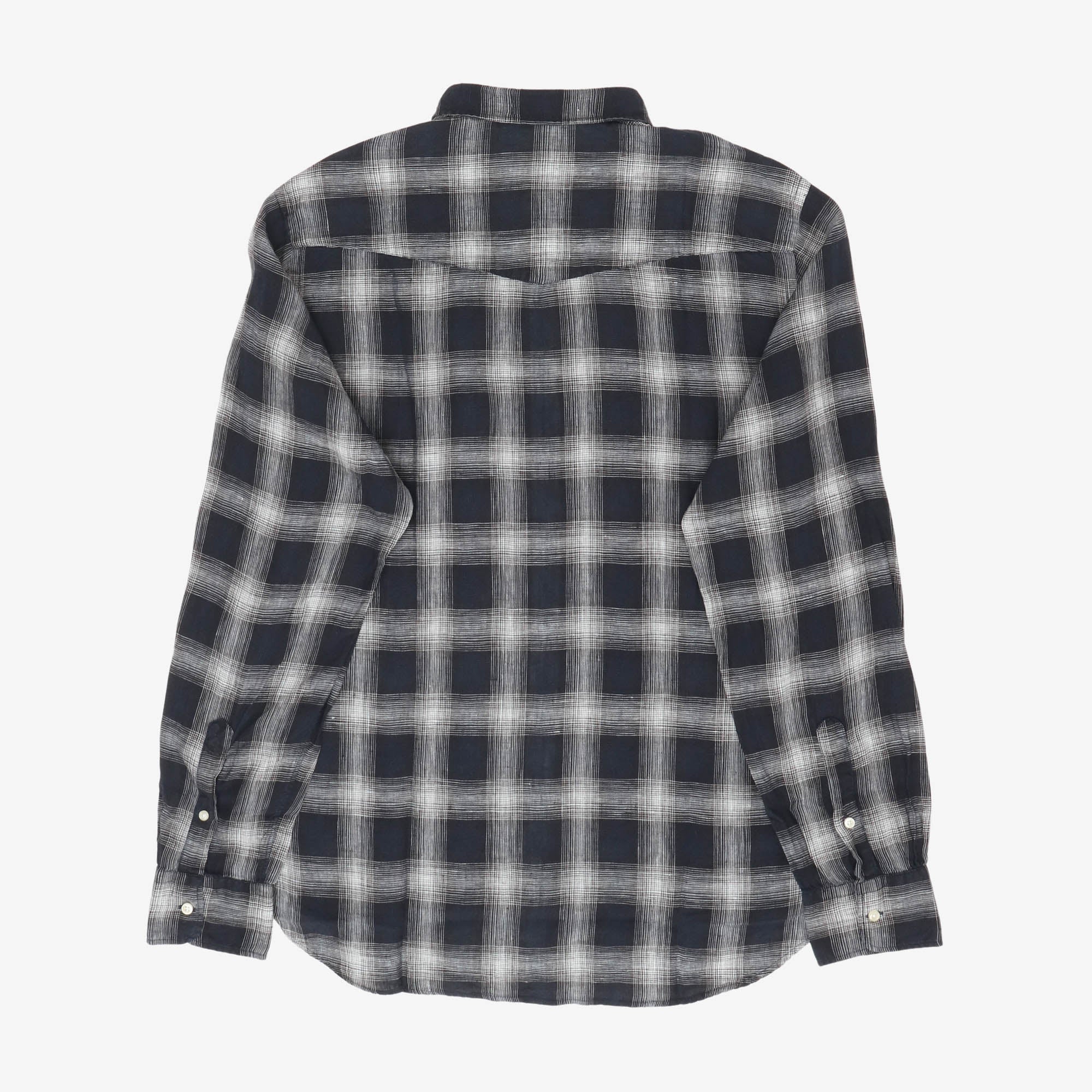 Linen Check Shirt