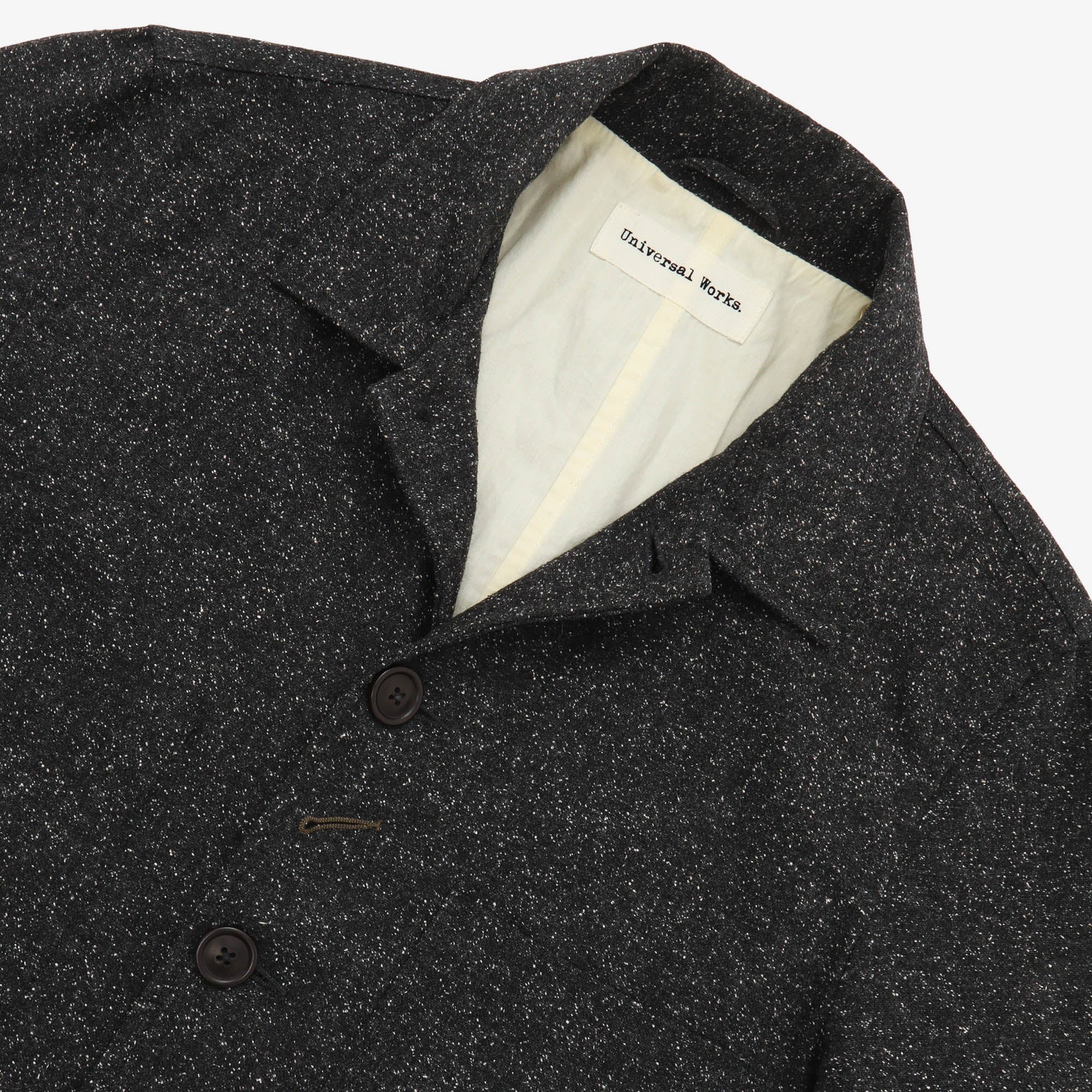 Salt & Pepper Wool Bakers Jacket