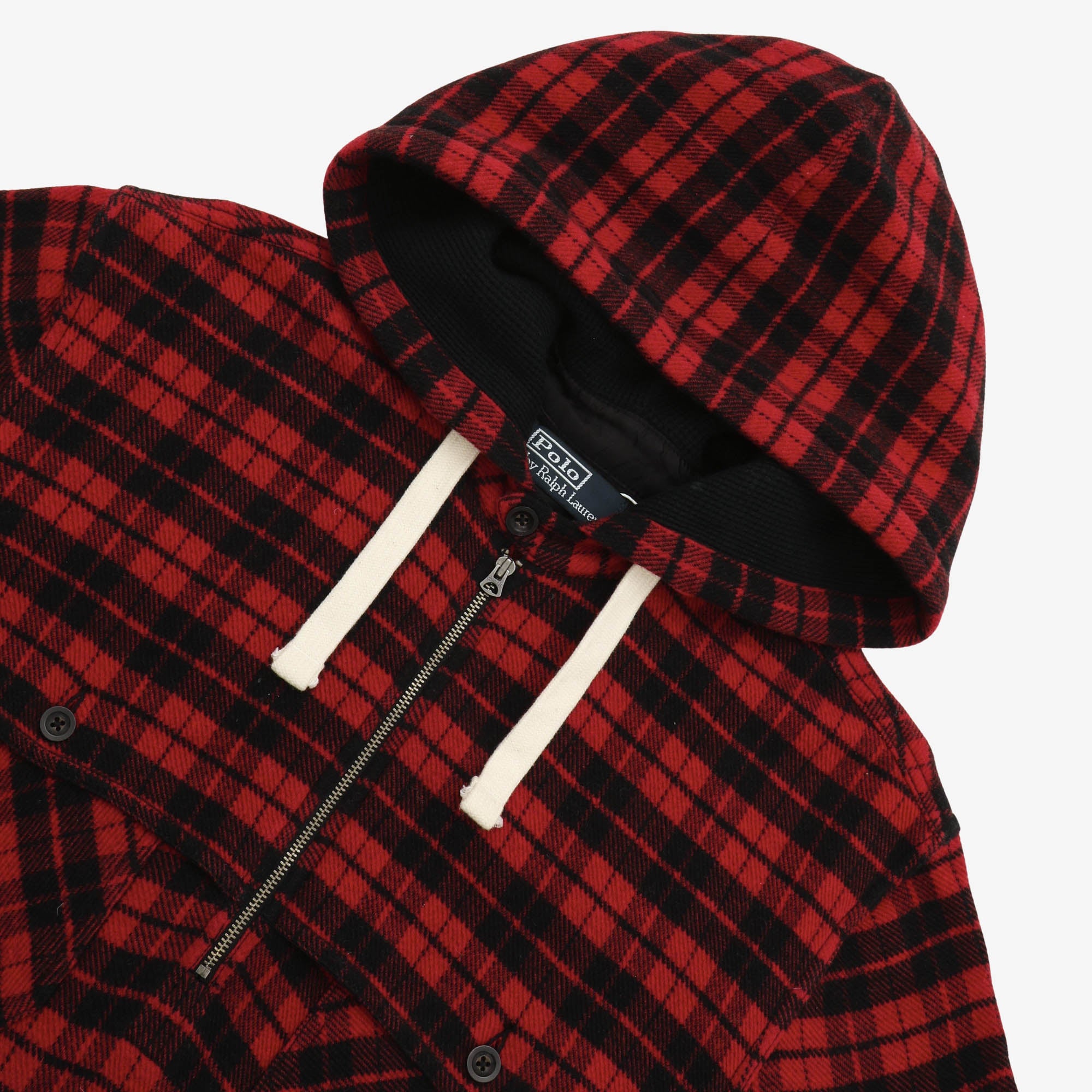Check Blanket Hoodie