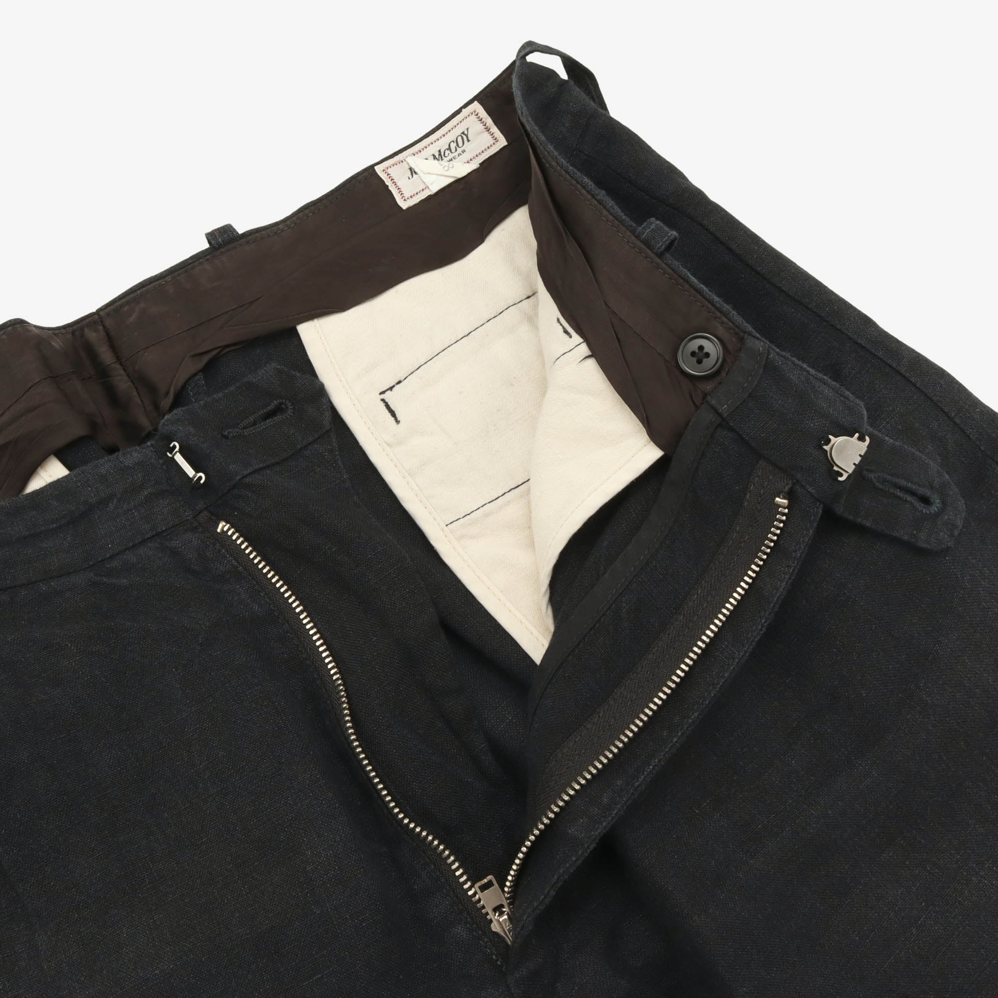 Linen Pleated Shorts (28W)