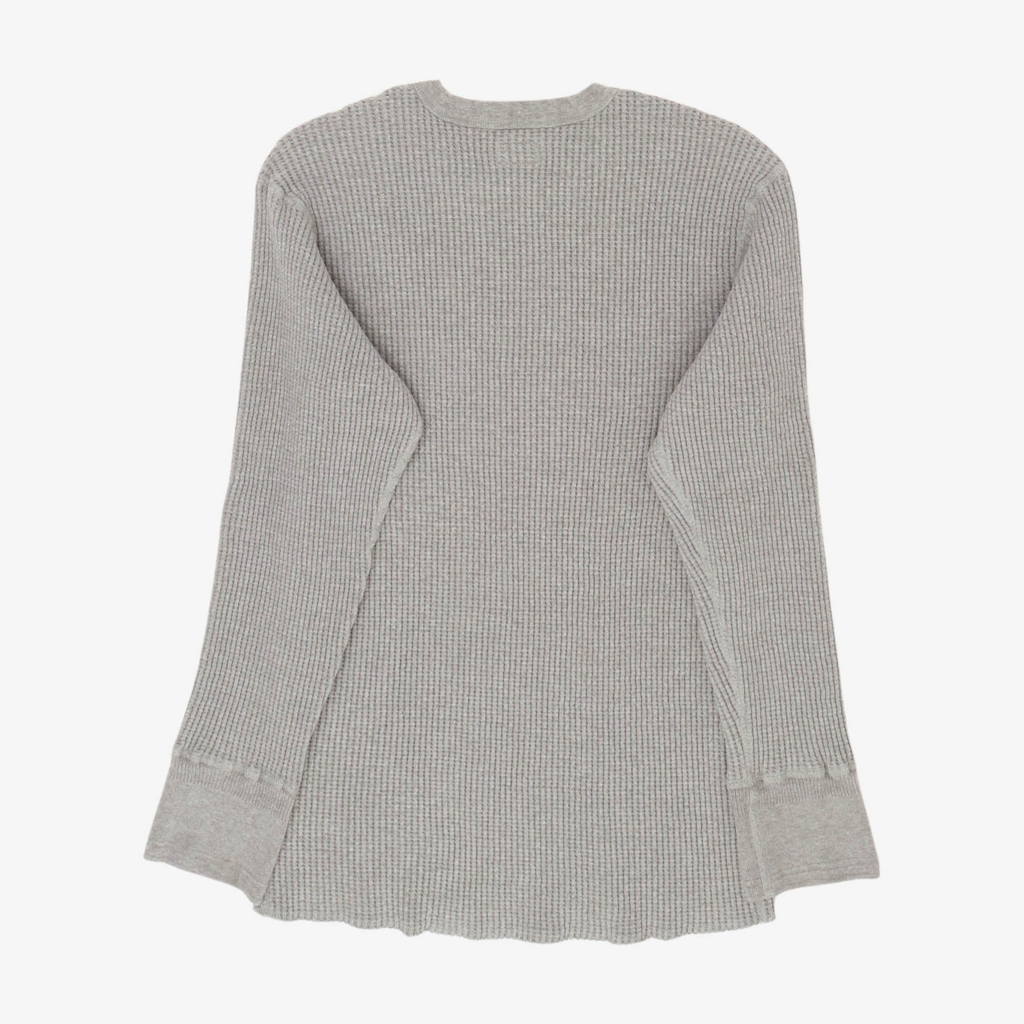 Bulky Waffle Thermal Crewneck