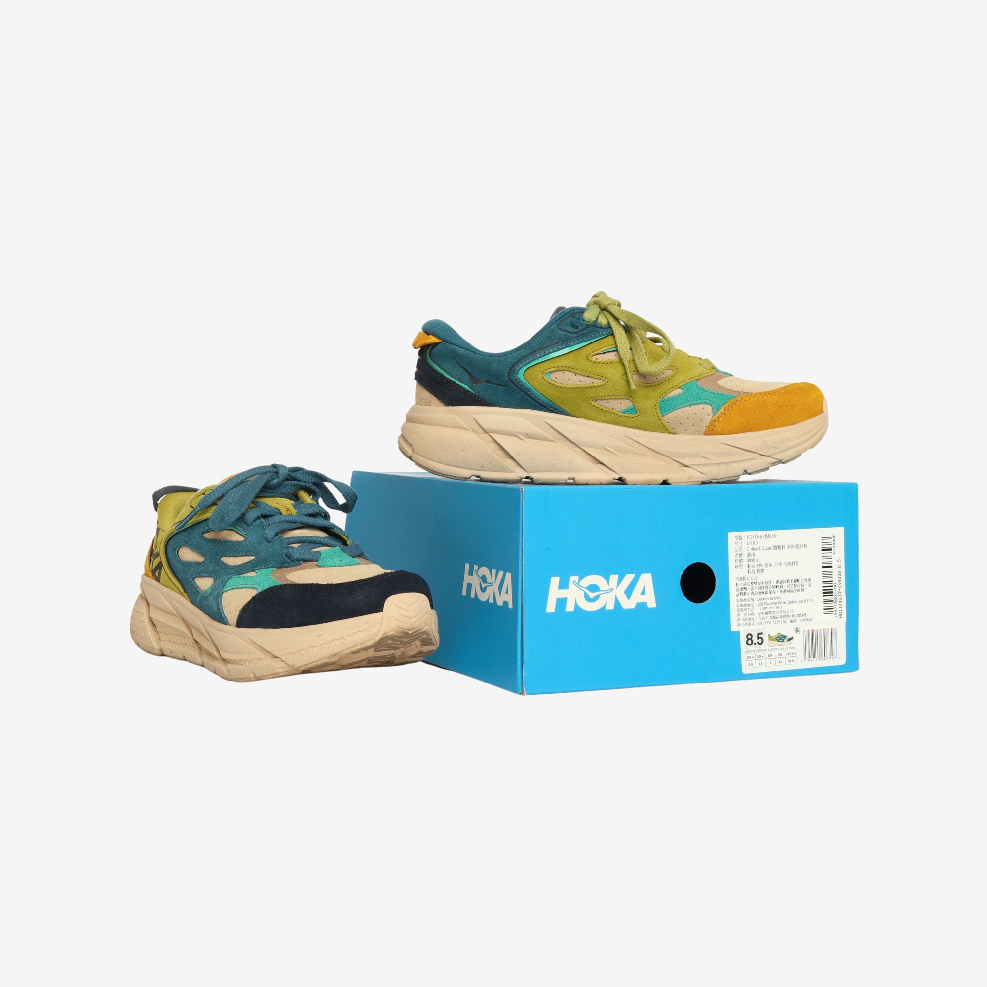 Clifton L Suede Sneakers