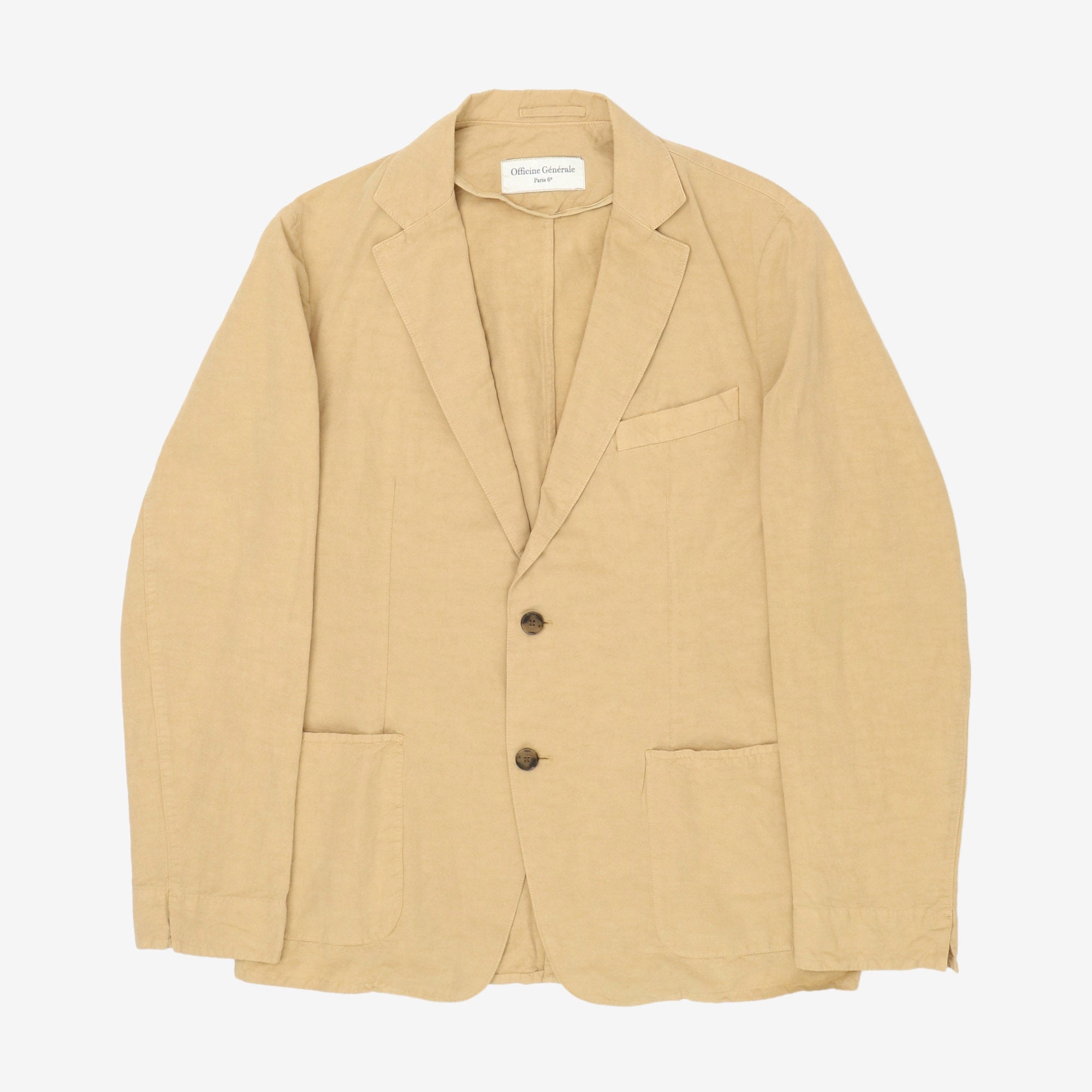 Linen Blend Blazer
