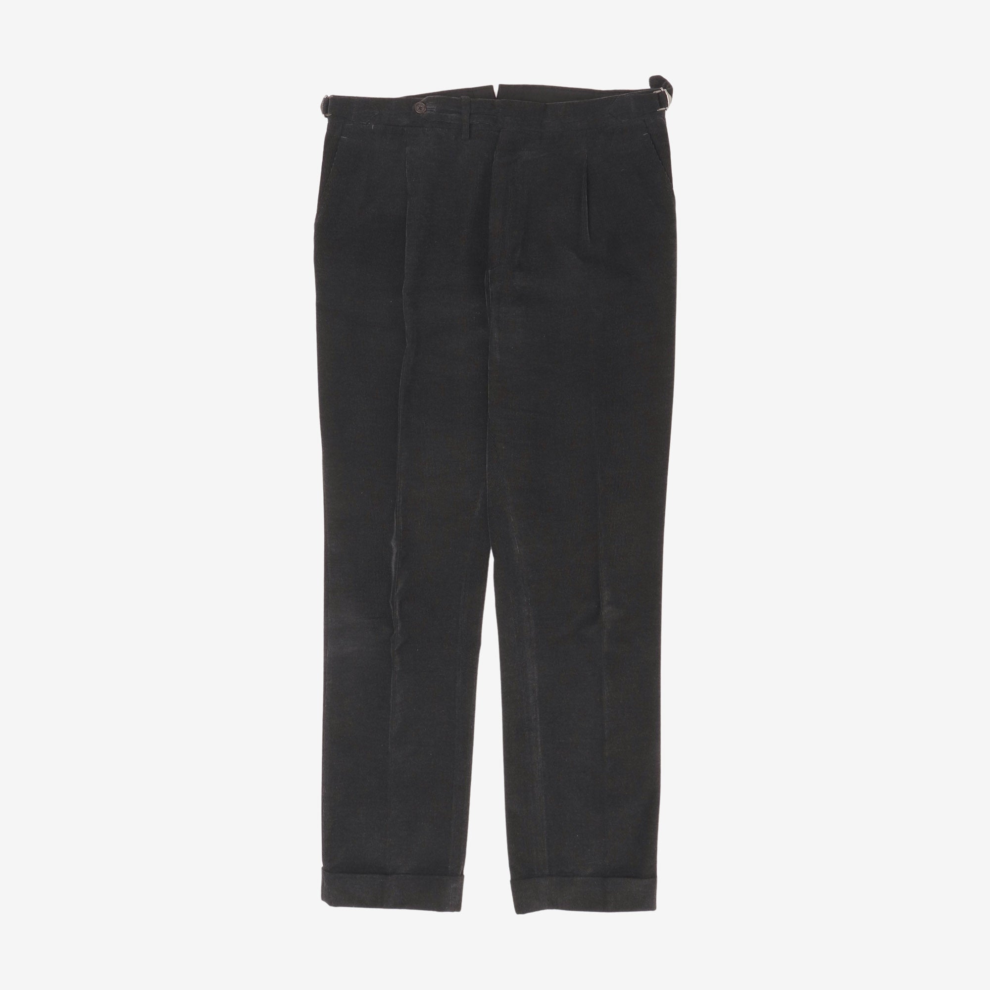 Needlecord Pleated Trousers (33W X 31L)