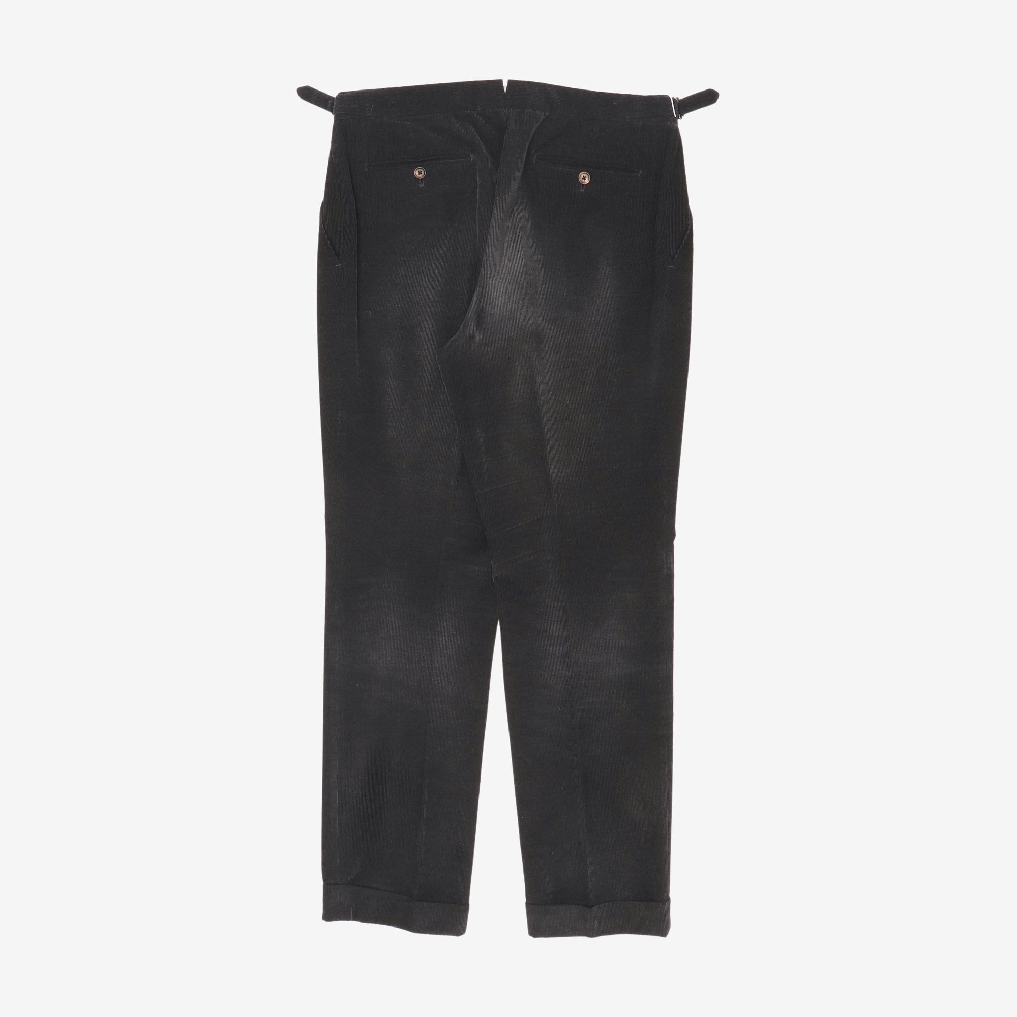 Needlecord Pleated Trousers (33W X 31L)
