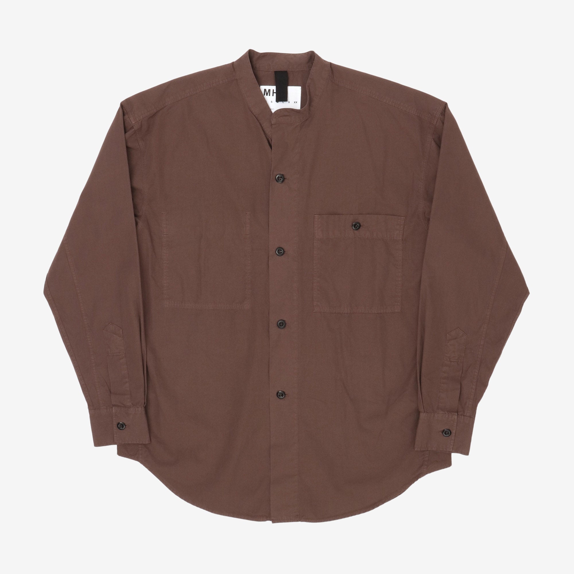 MHL Oversized Collarless Shirt