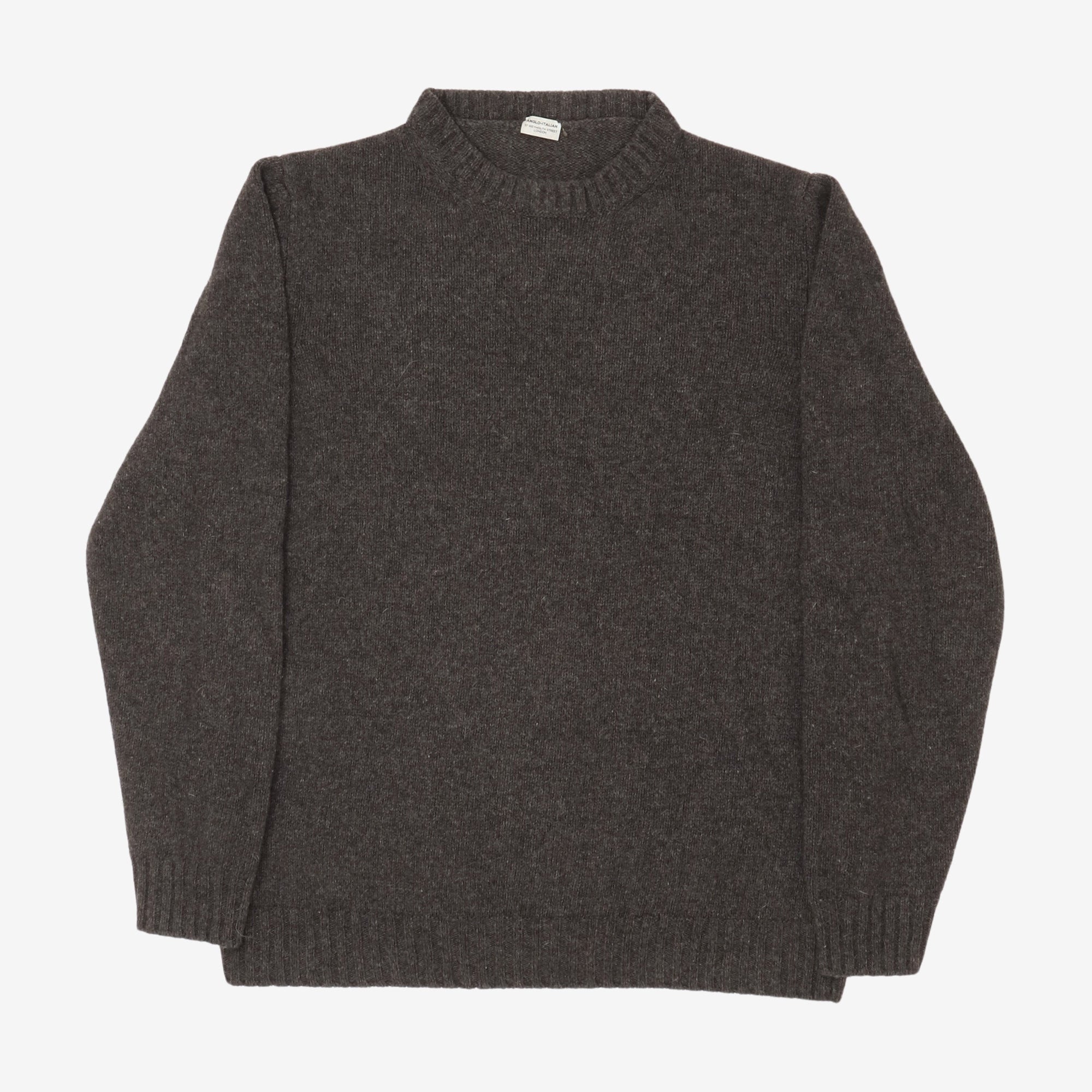 Virgin Wool Crewneck Sweater