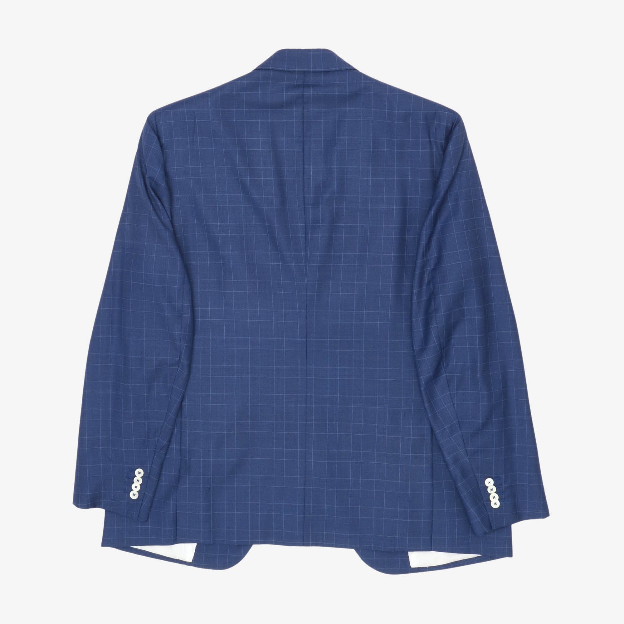 Wool Check Suit
