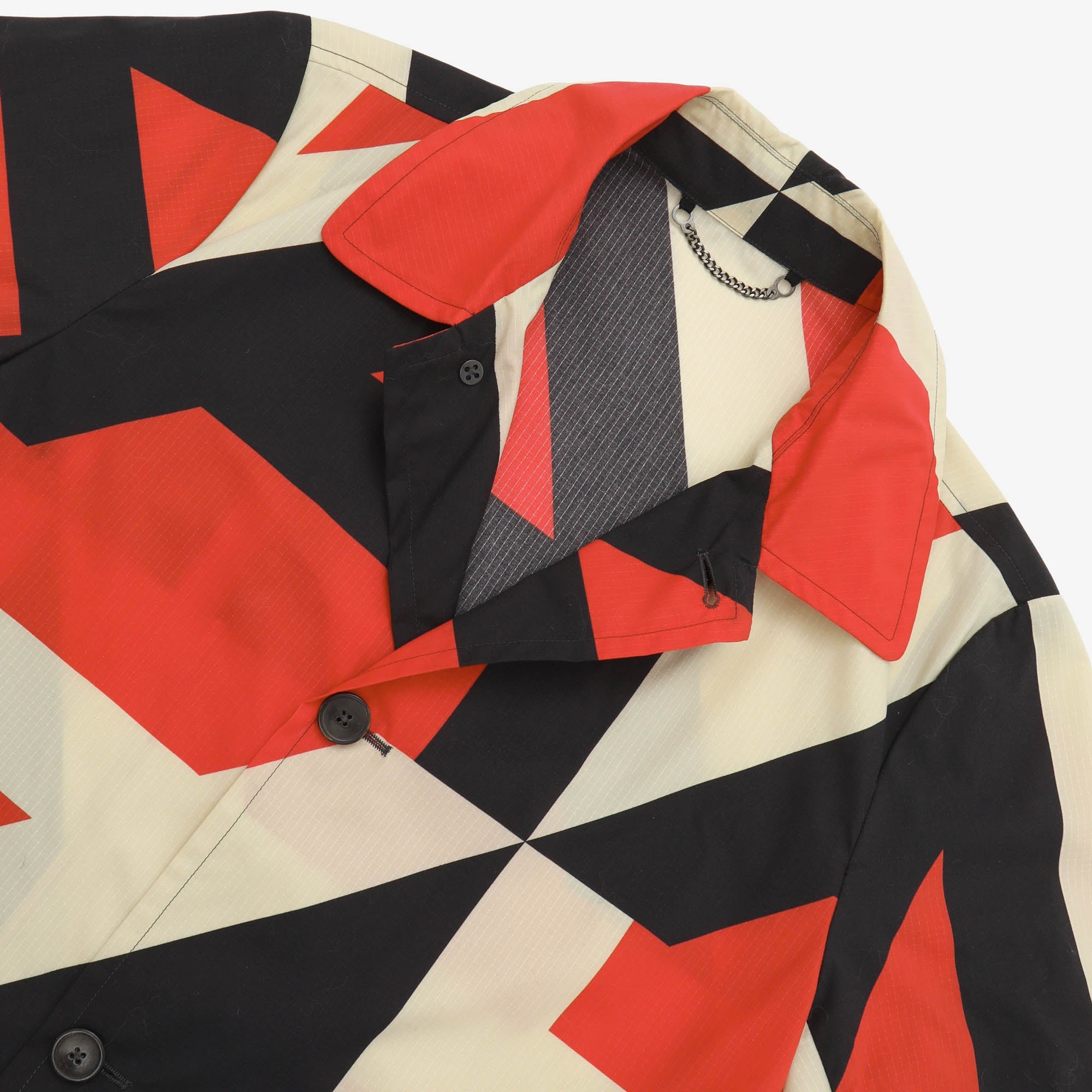 Nylon Printed Roalen Coat