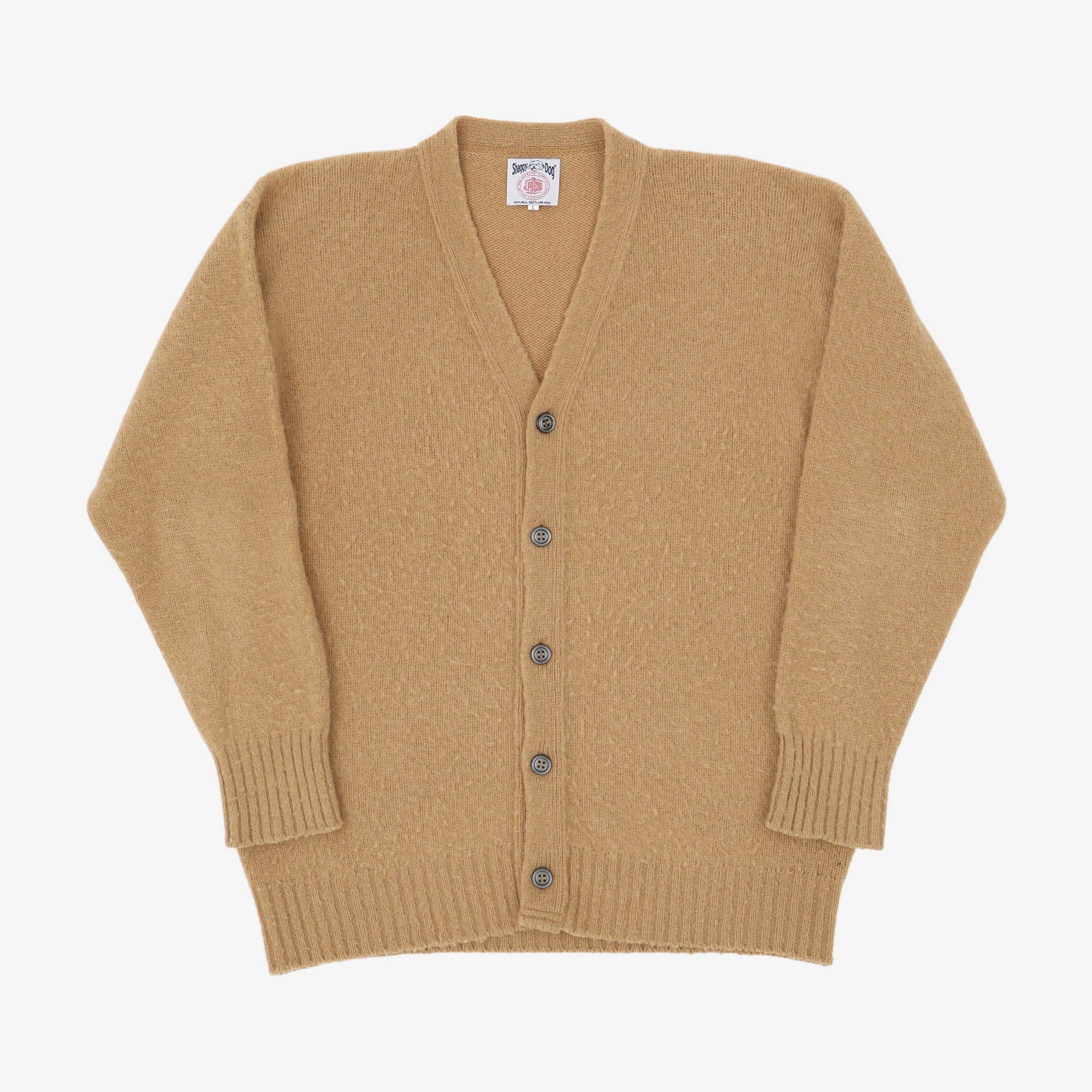 Lovat Shaggy Dog Cardigan