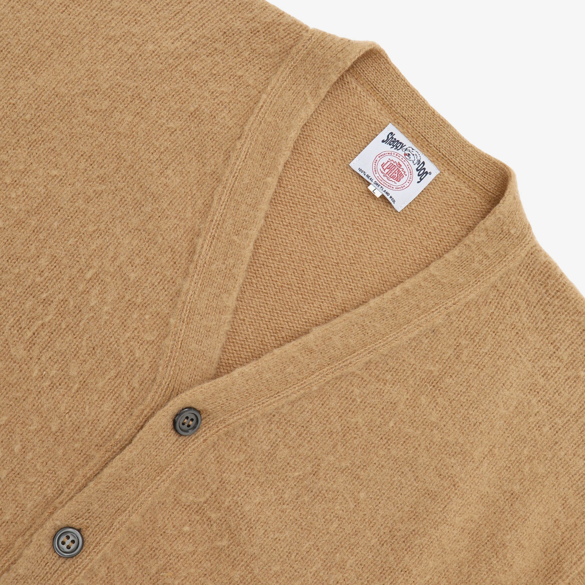 Lovat Shaggy Dog Cardigan