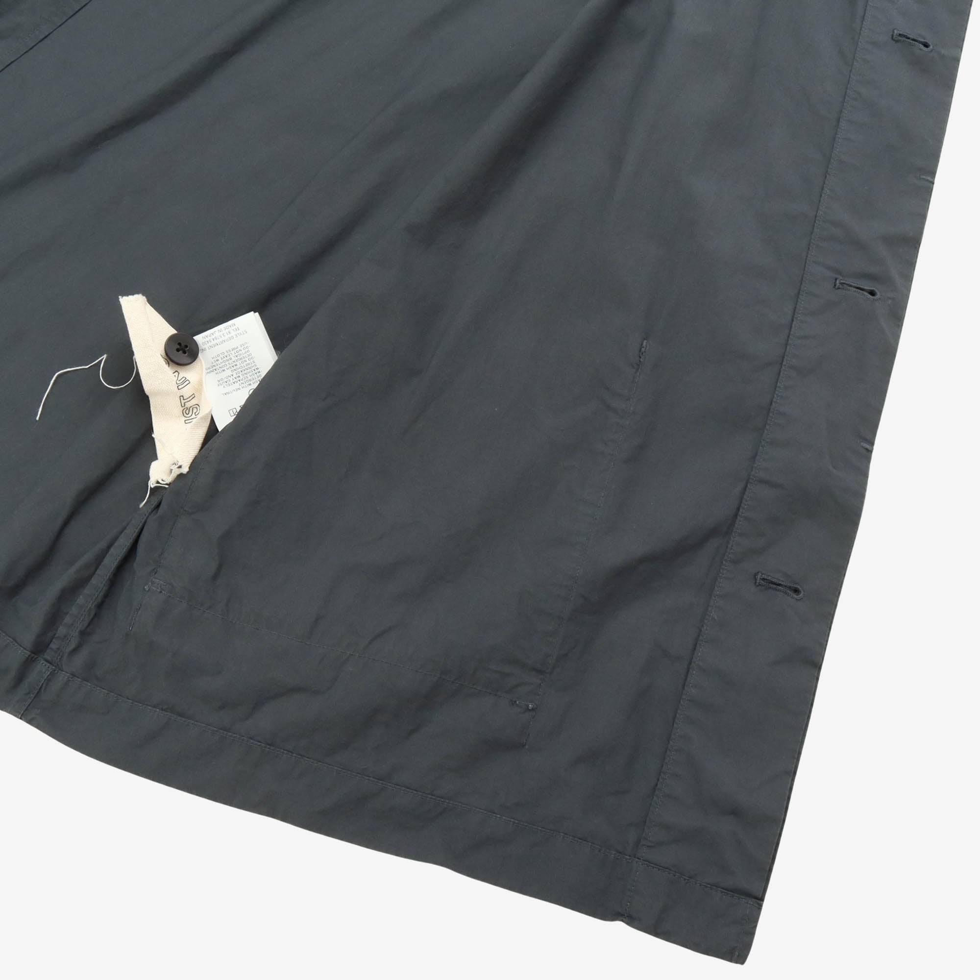 Garment Dye Half Coat