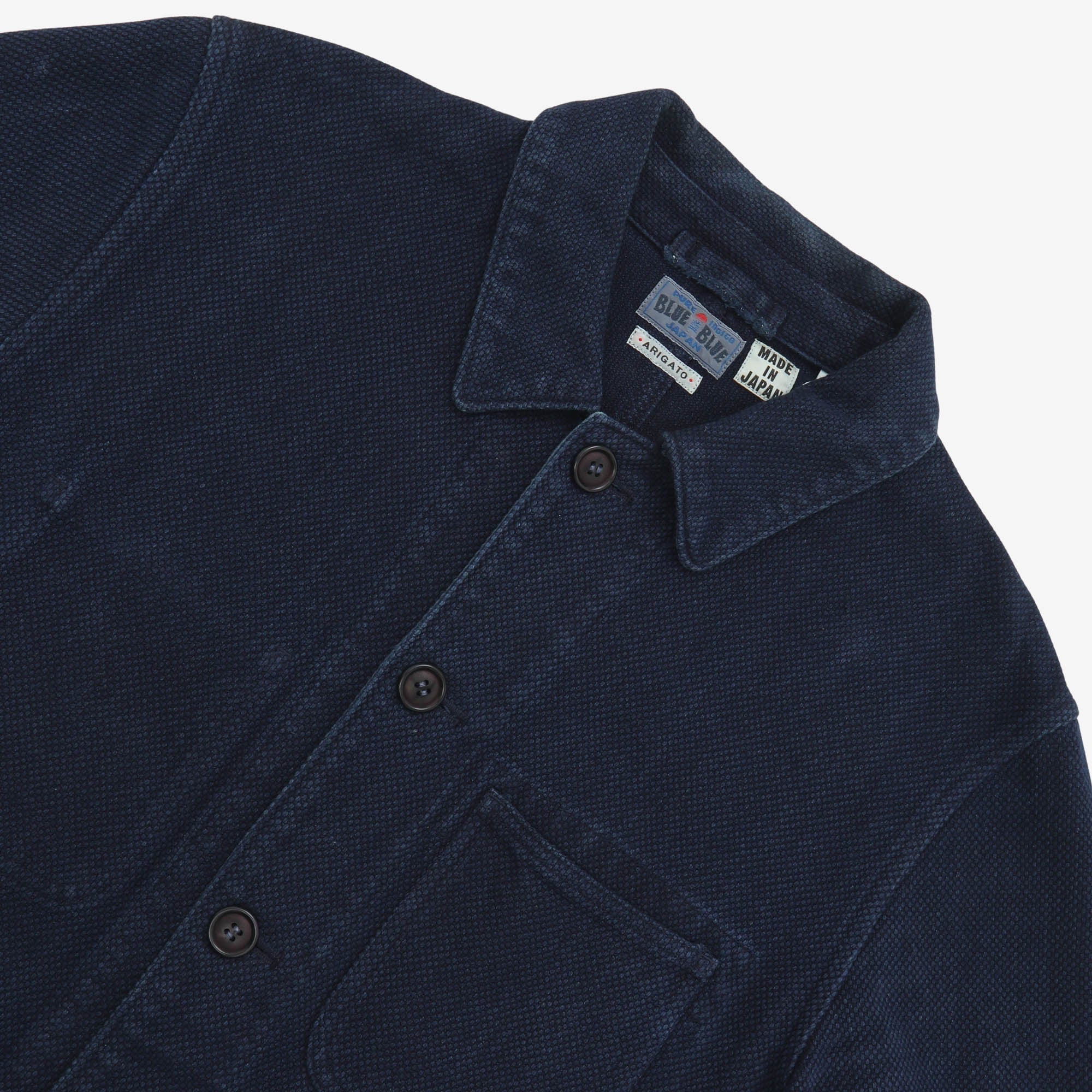Sashiko Washed Coverall Jacket