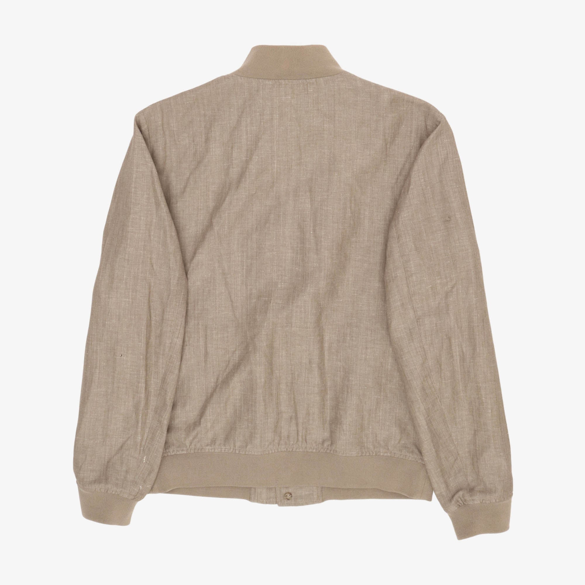 Valstarino Linen Bomber Jacket