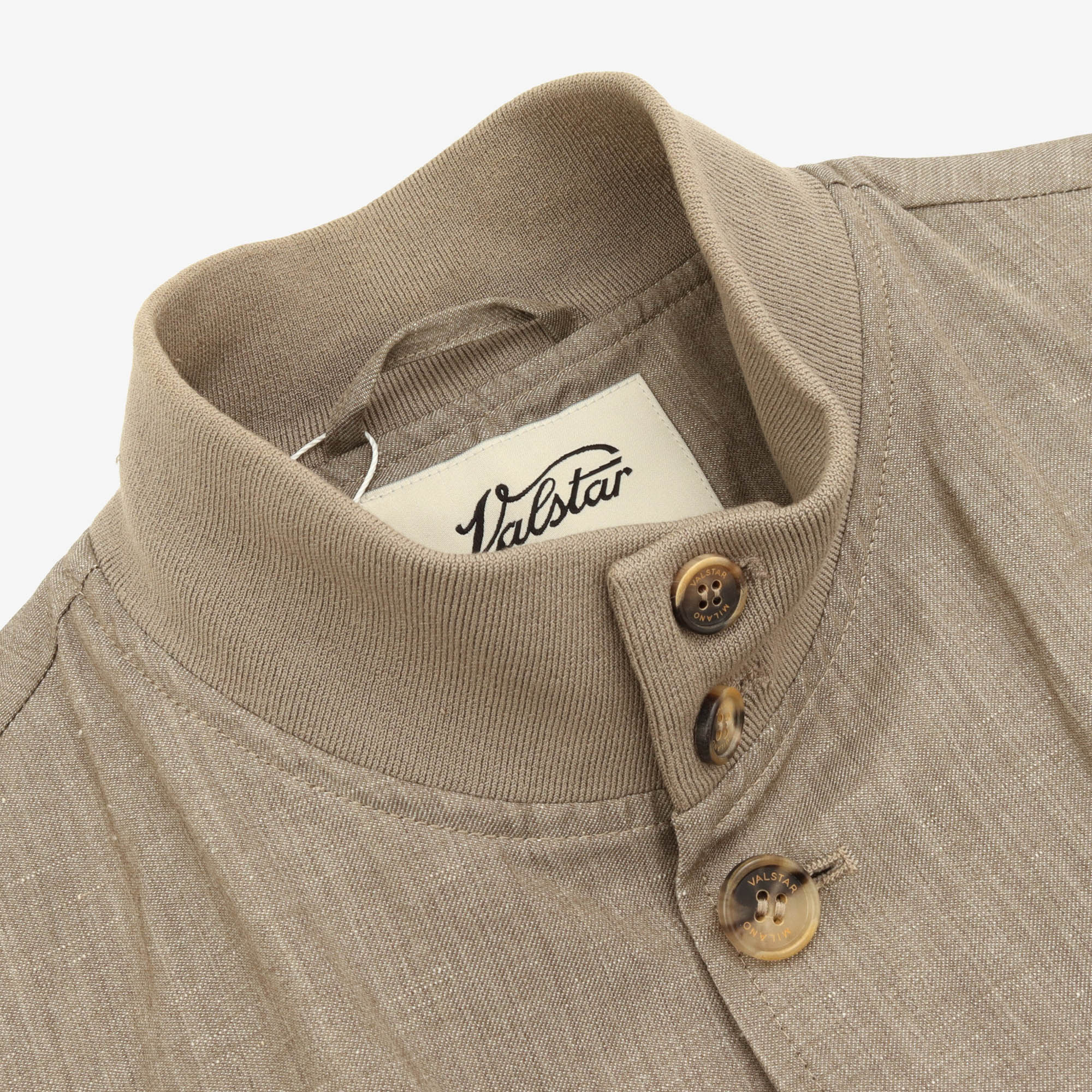Valstarino Linen Bomber Jacket