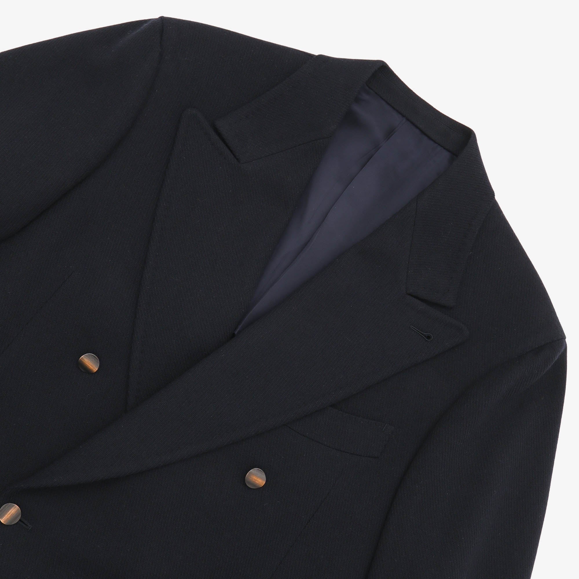 Bespoke Natural Flex Wool Twill Blazer