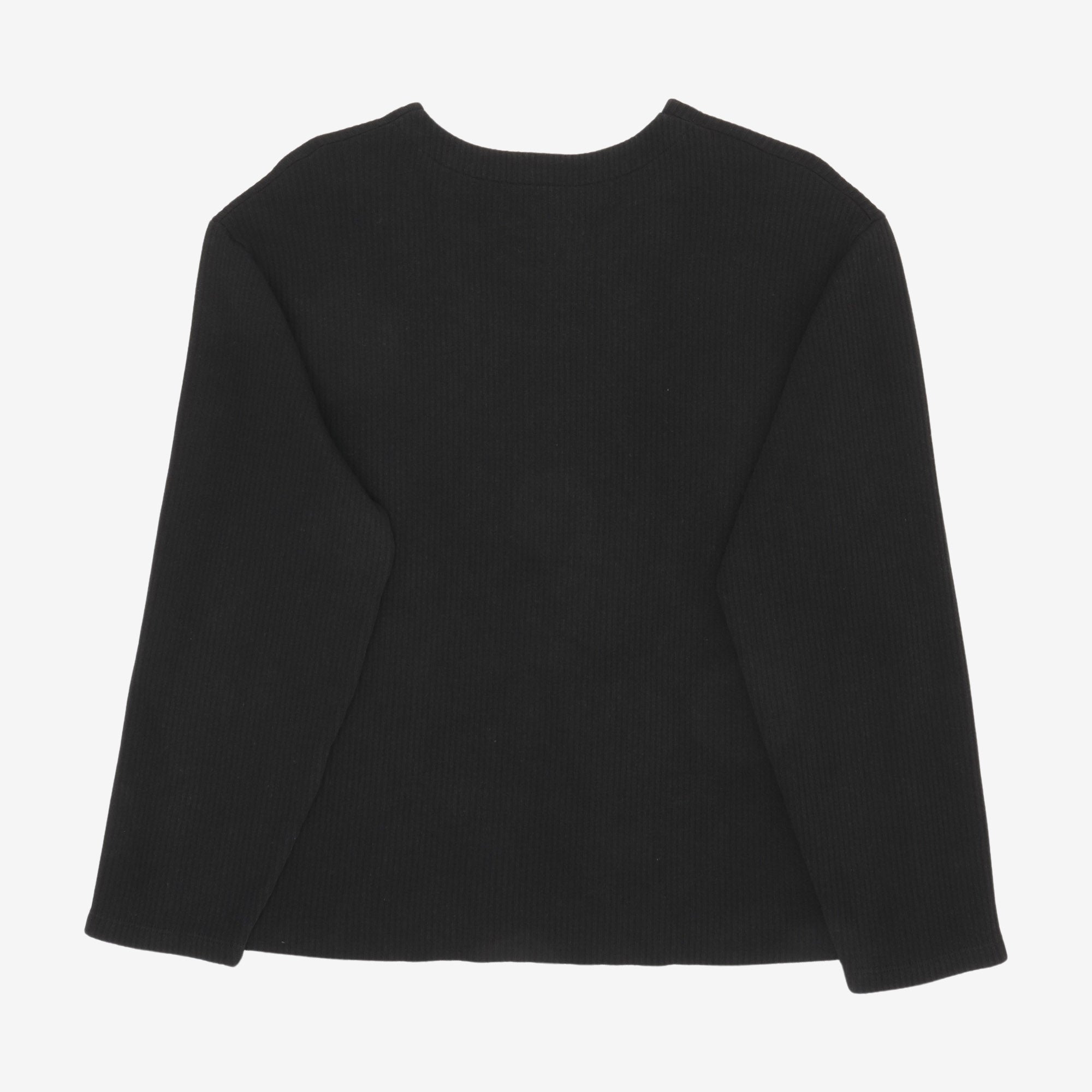 V Neck Ribbed Sweater