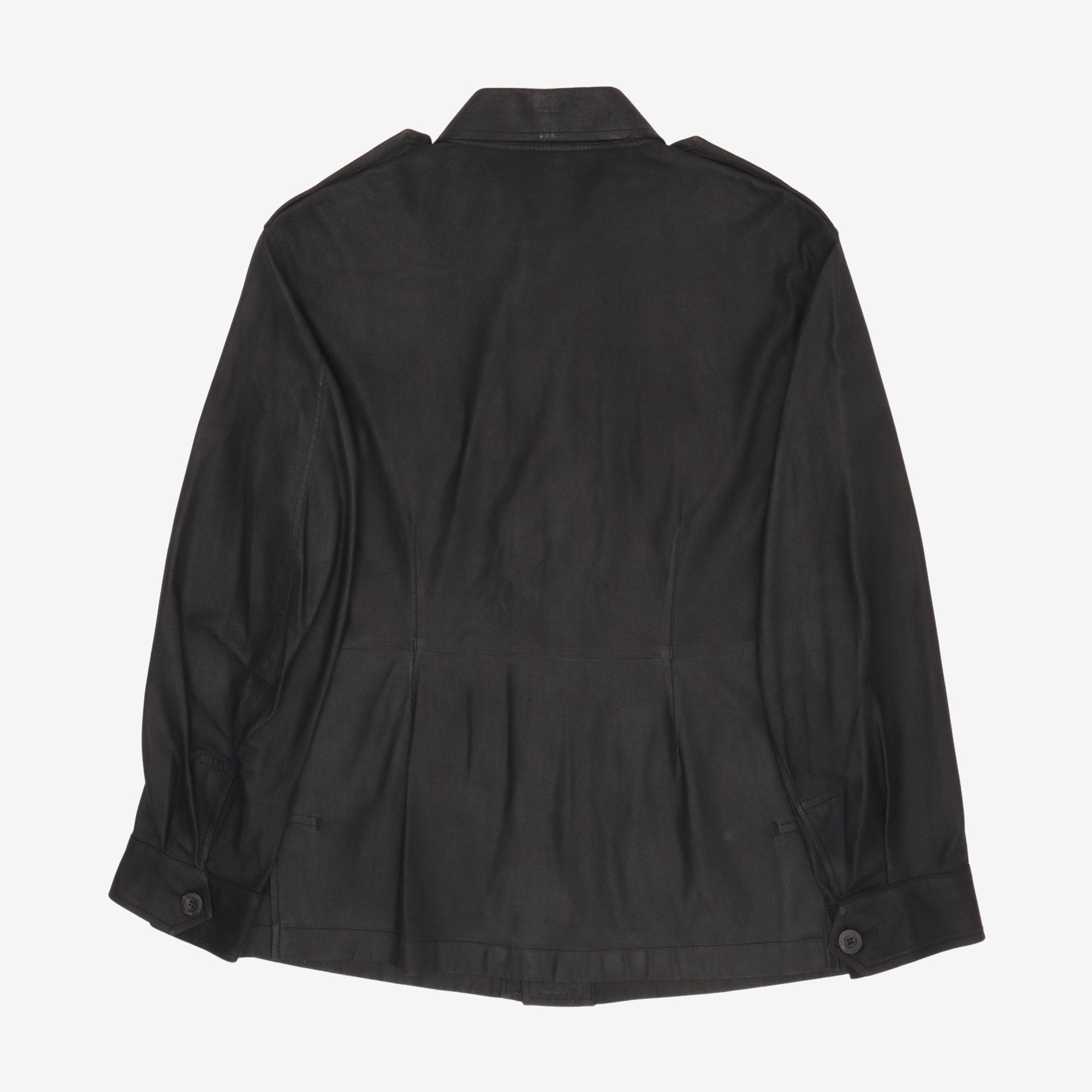 Leather Field Jacket