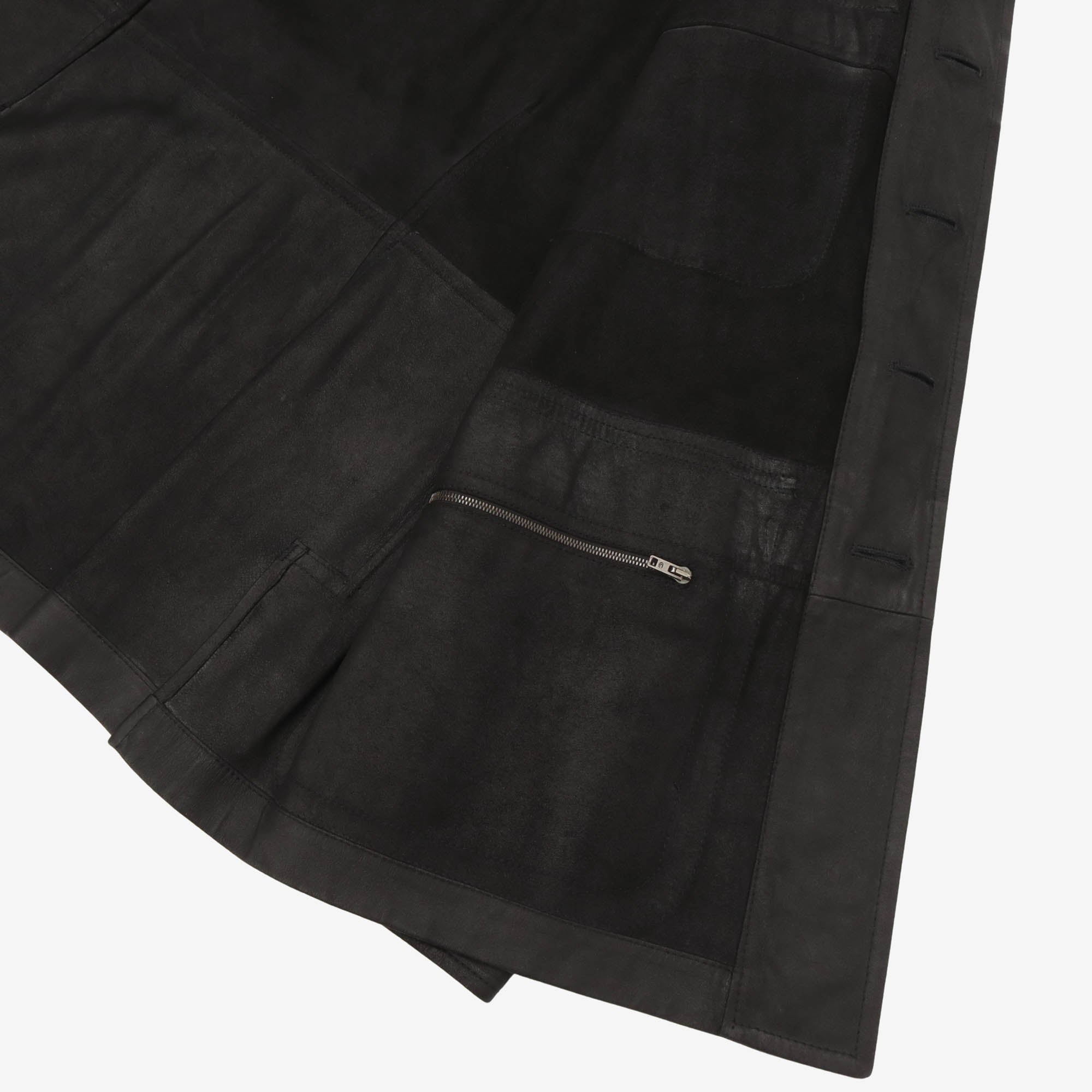 Leather Field Jacket