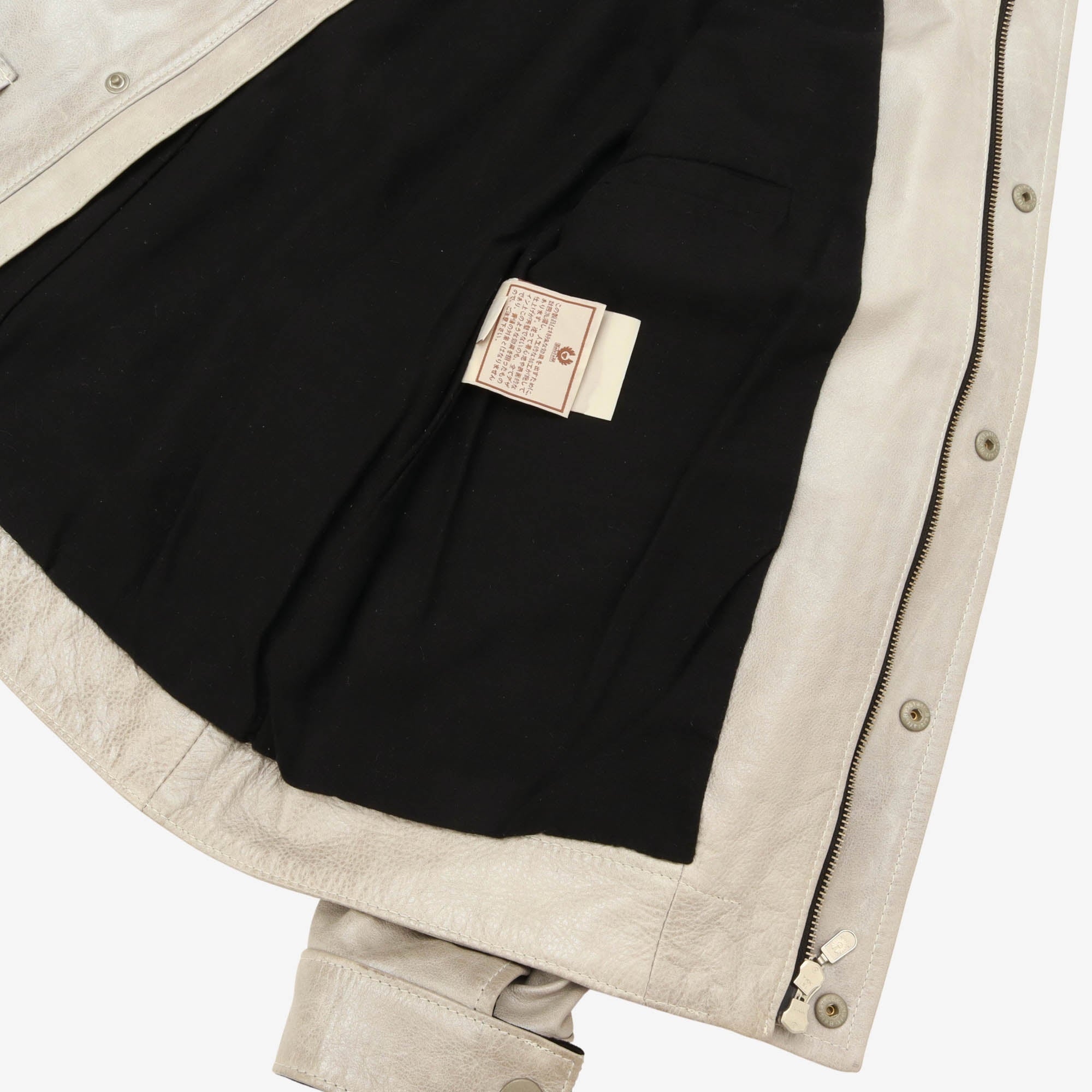 Gold Label Leather Field Jacket