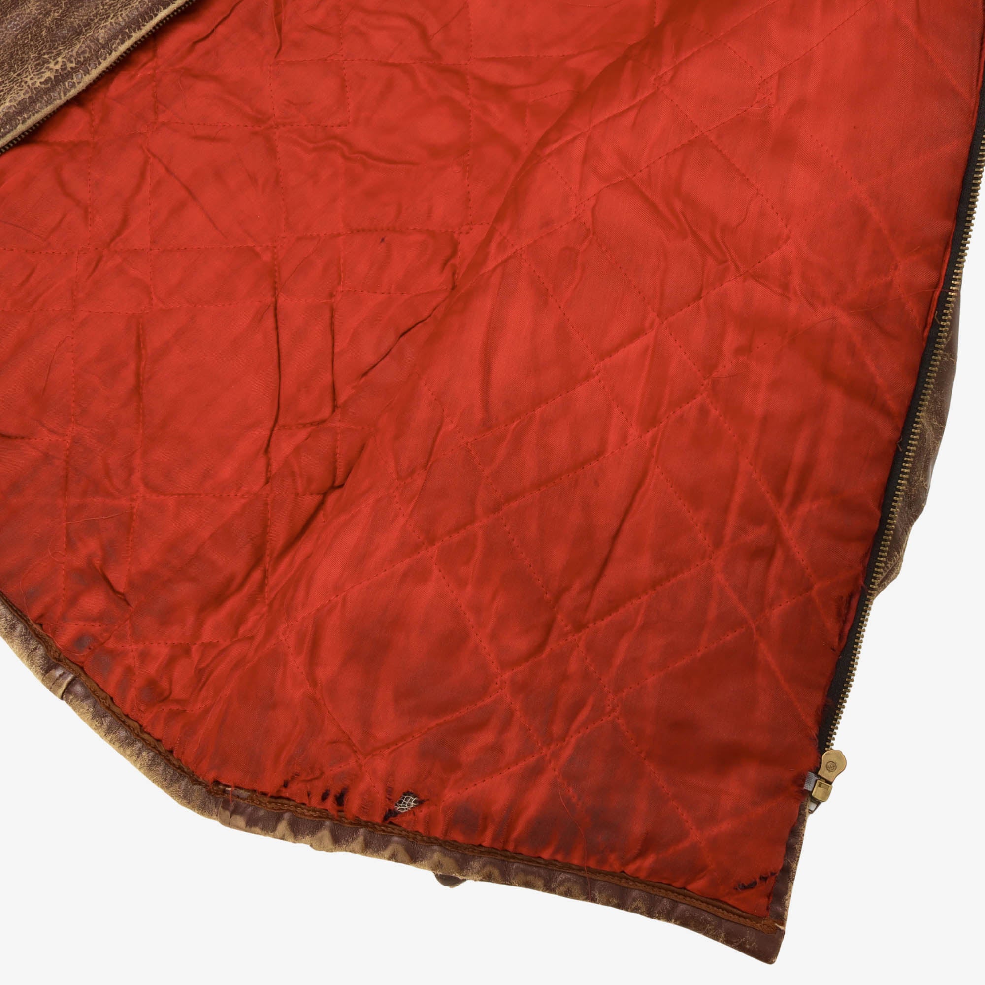 1940s Steerhide Leather Jacket (Knopf)