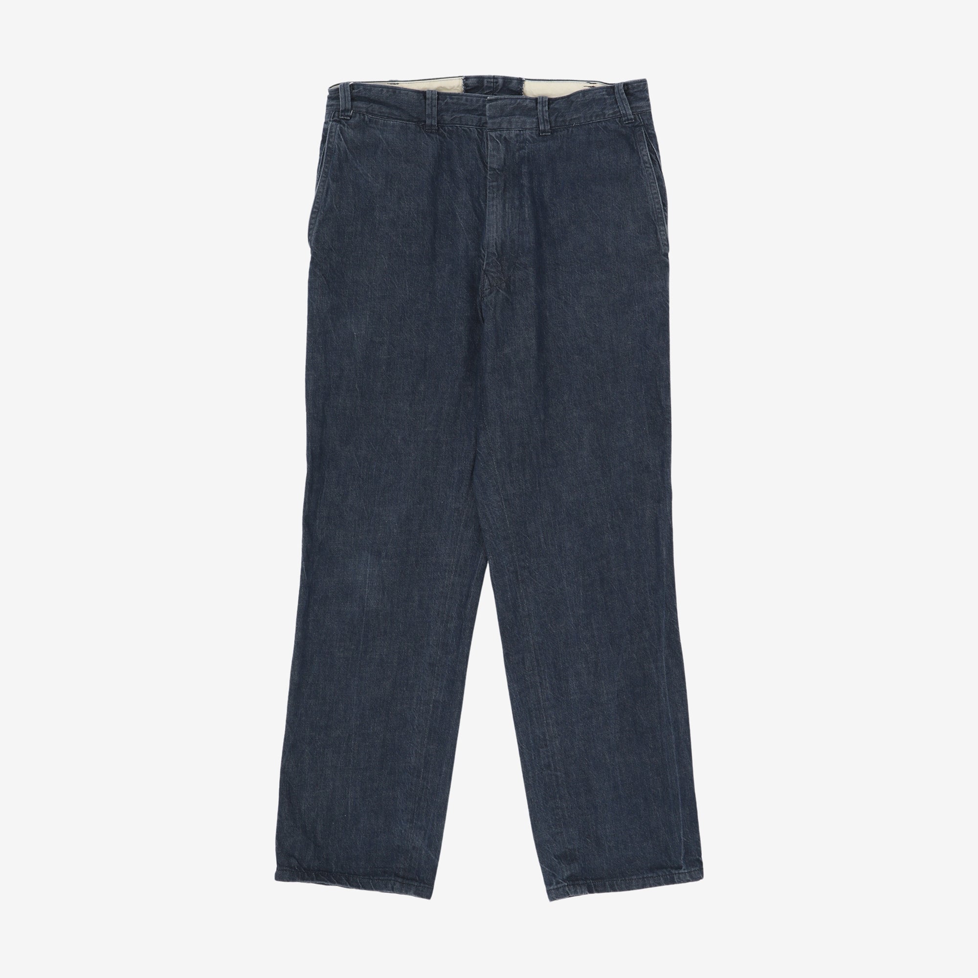 803 Tapered Denim Trousers (32W X 28L)