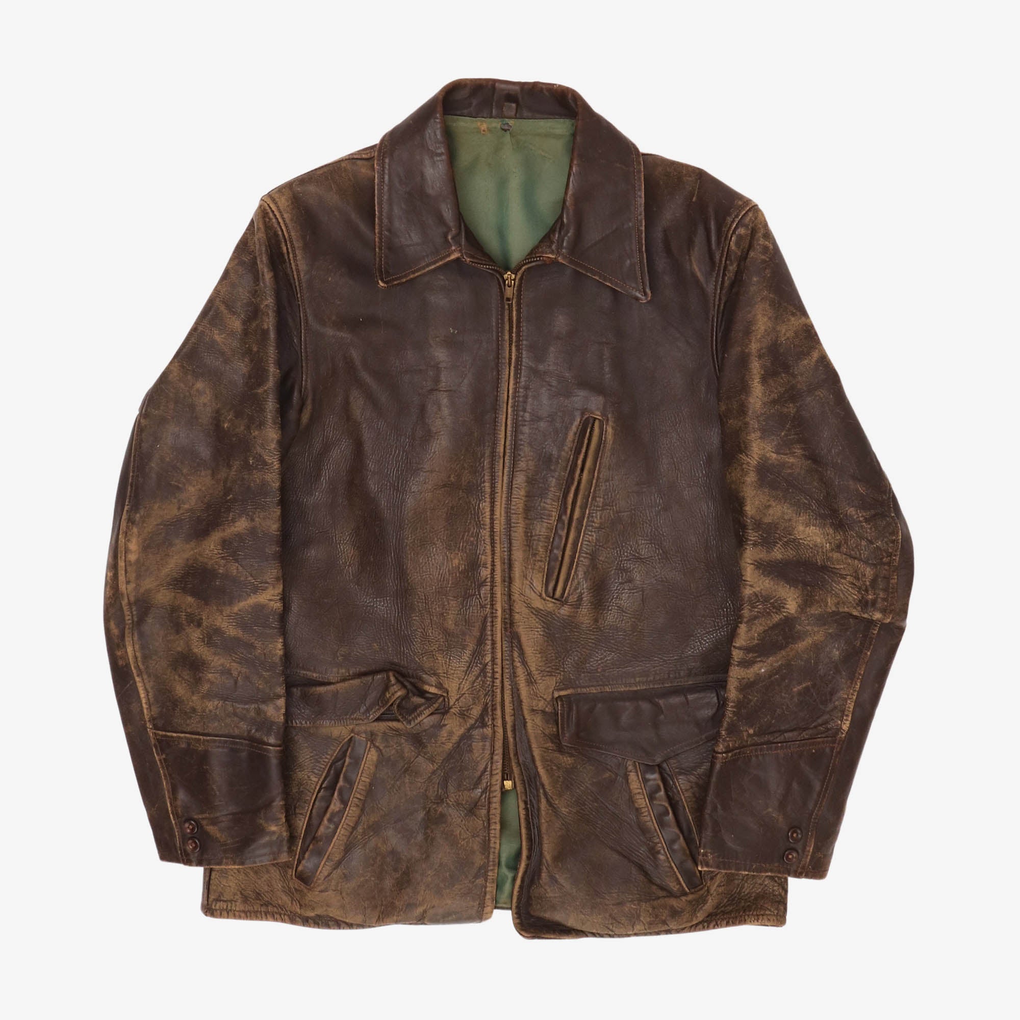 Leather Sports Jacket
