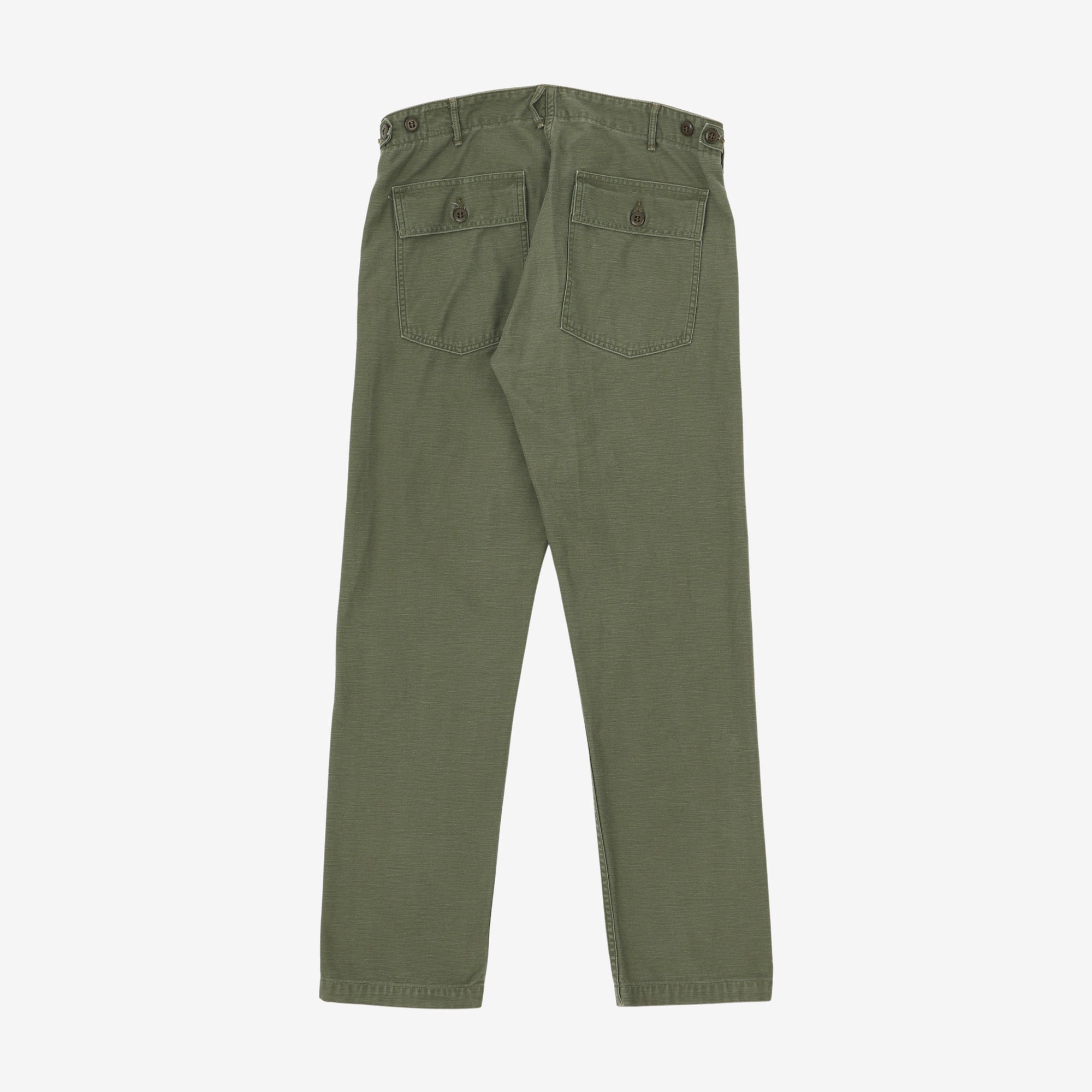 Slim Fit US Army Fatigue Pants (33W X 30.5L)