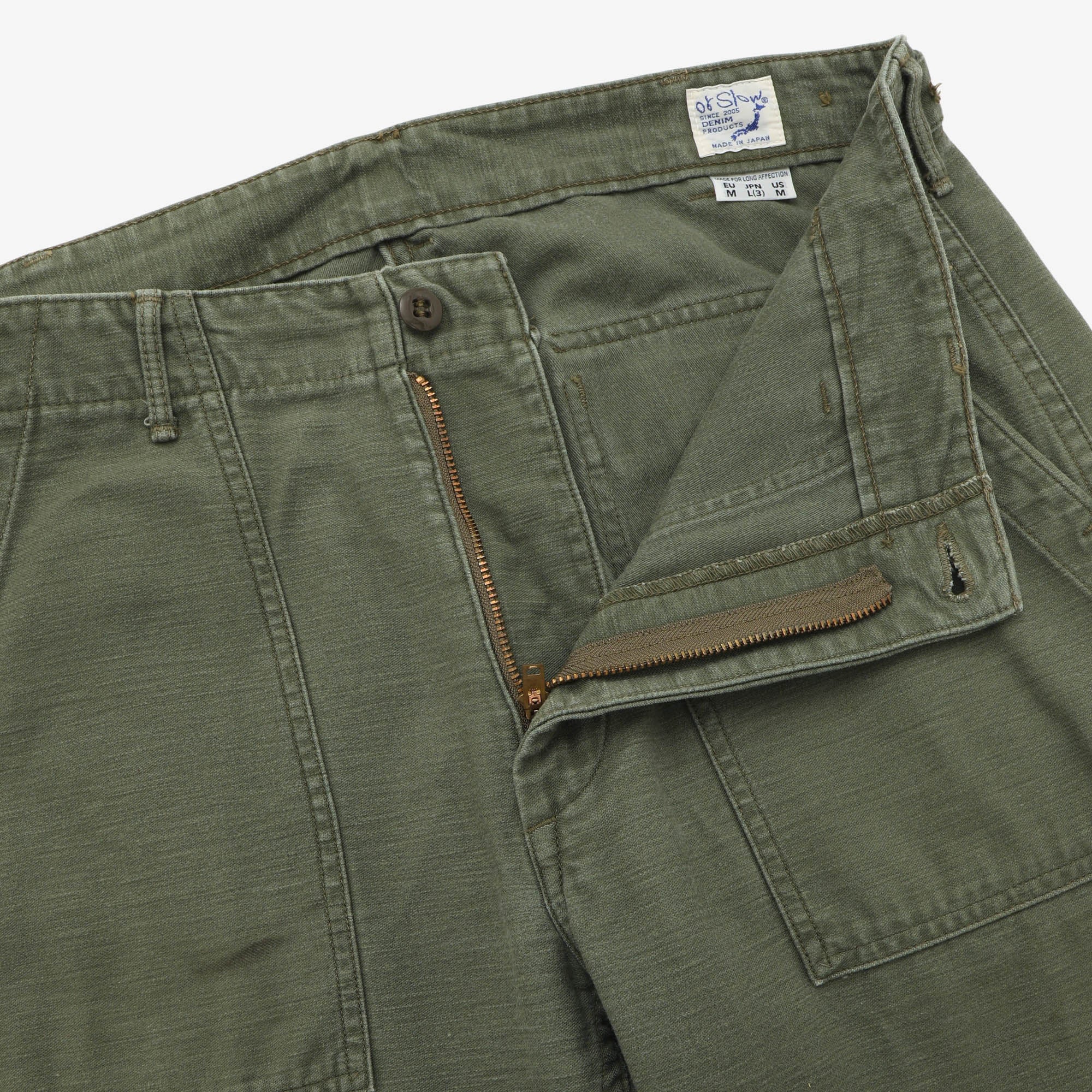Slim Fit US Army Fatigue Pants (33W X 30.5L)