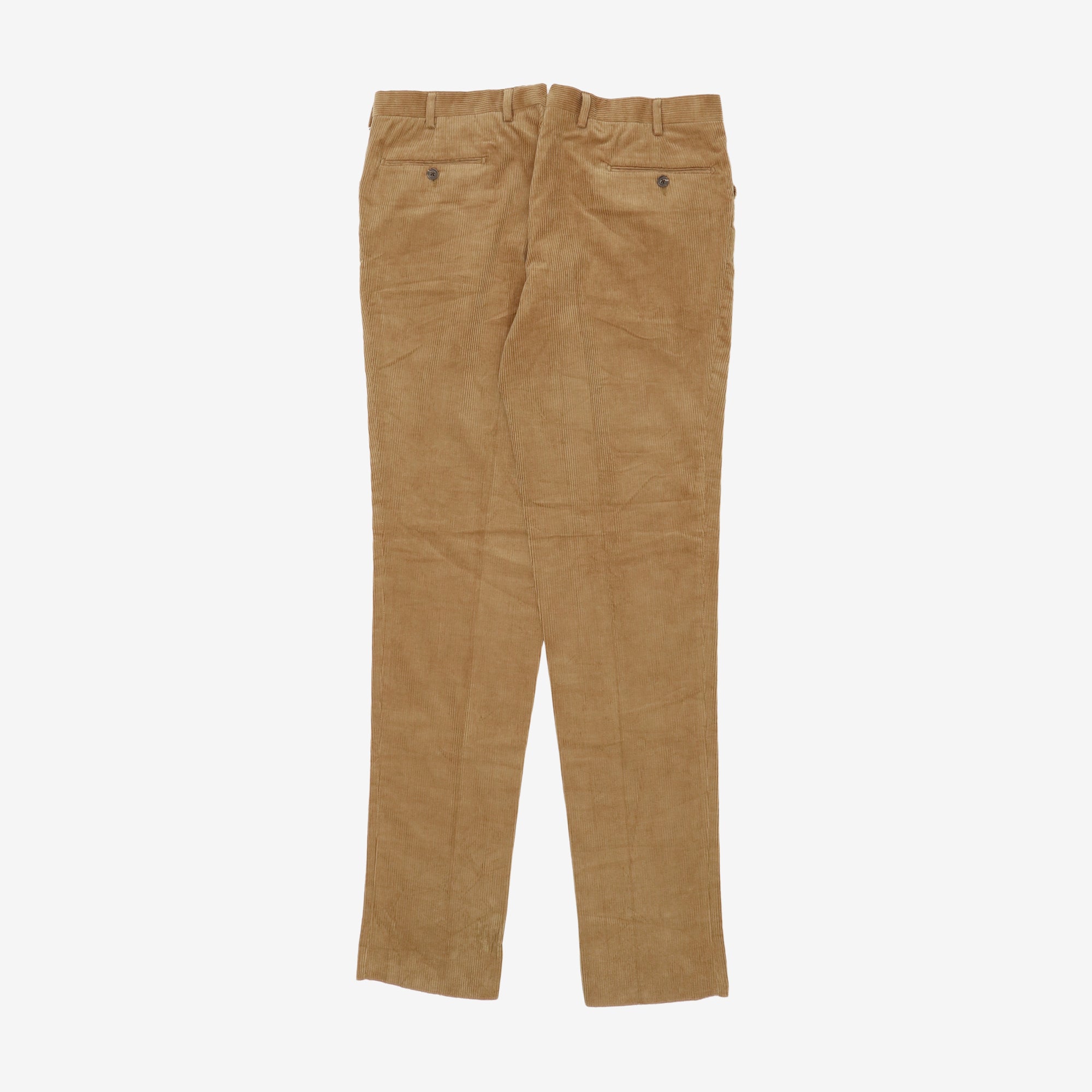 Bespoke Wool Blend Corduroy Trousers (36W X 37.5L)