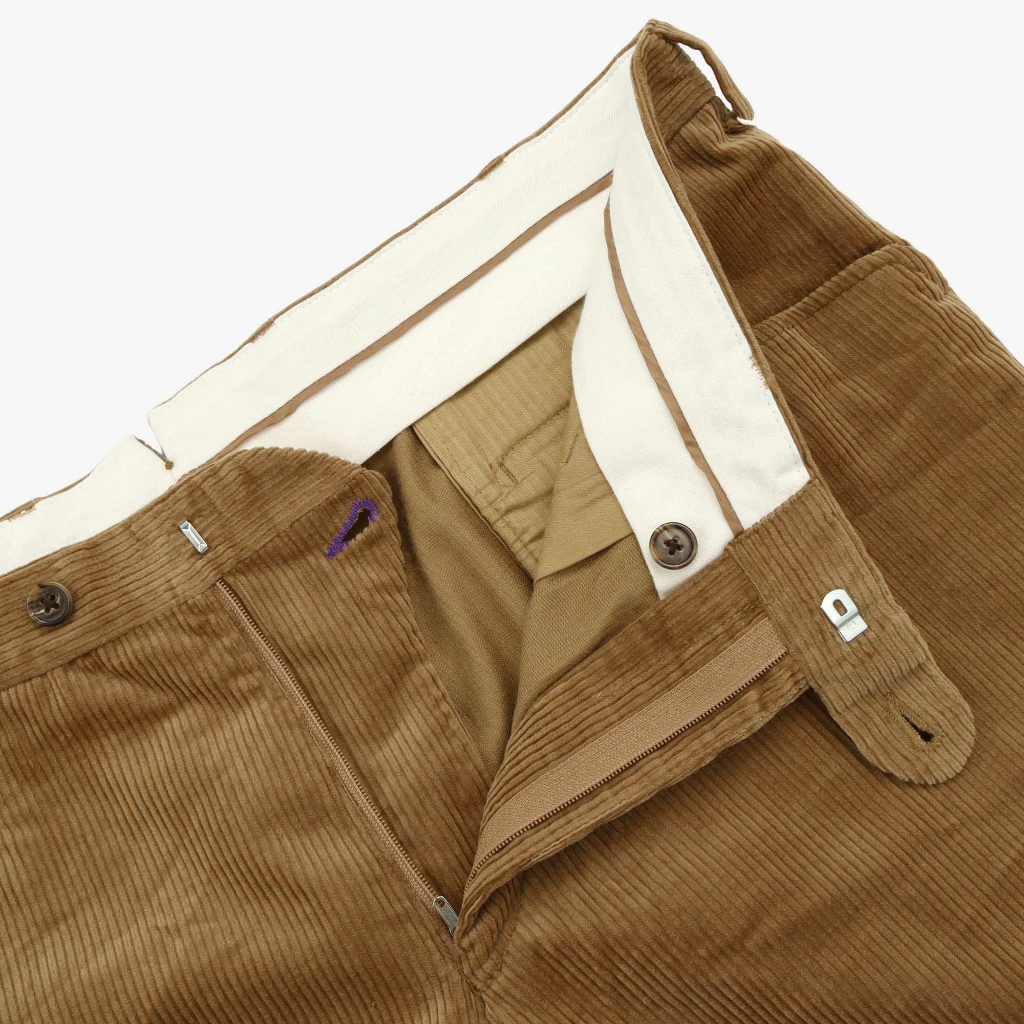 Bespoke Wool Blend Corduroy Trousers (36W X 37.5L)