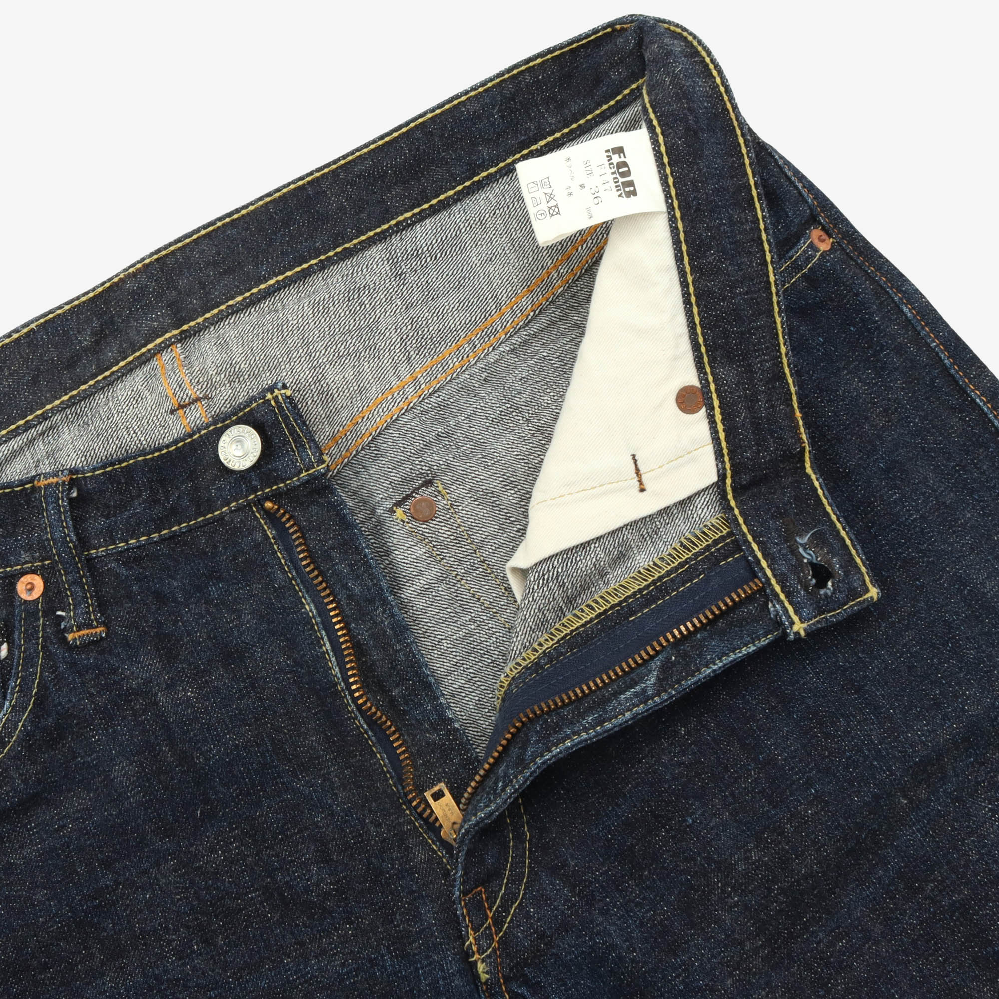 Lot F147 Selvedge Denim (34W X 31L)