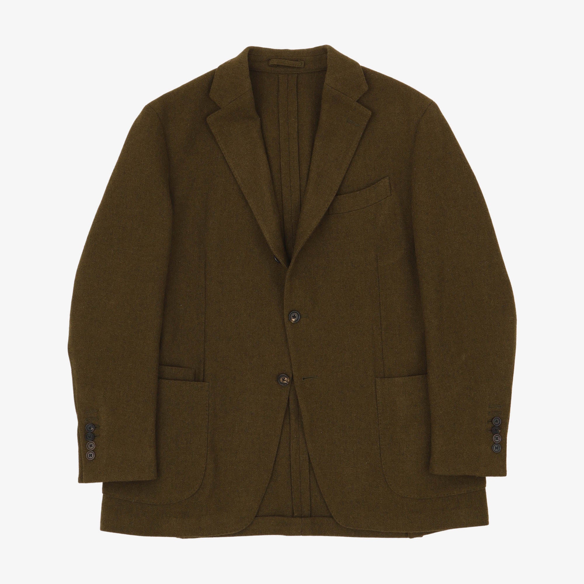 Easyday Wool Flannel Tailored Jacket
